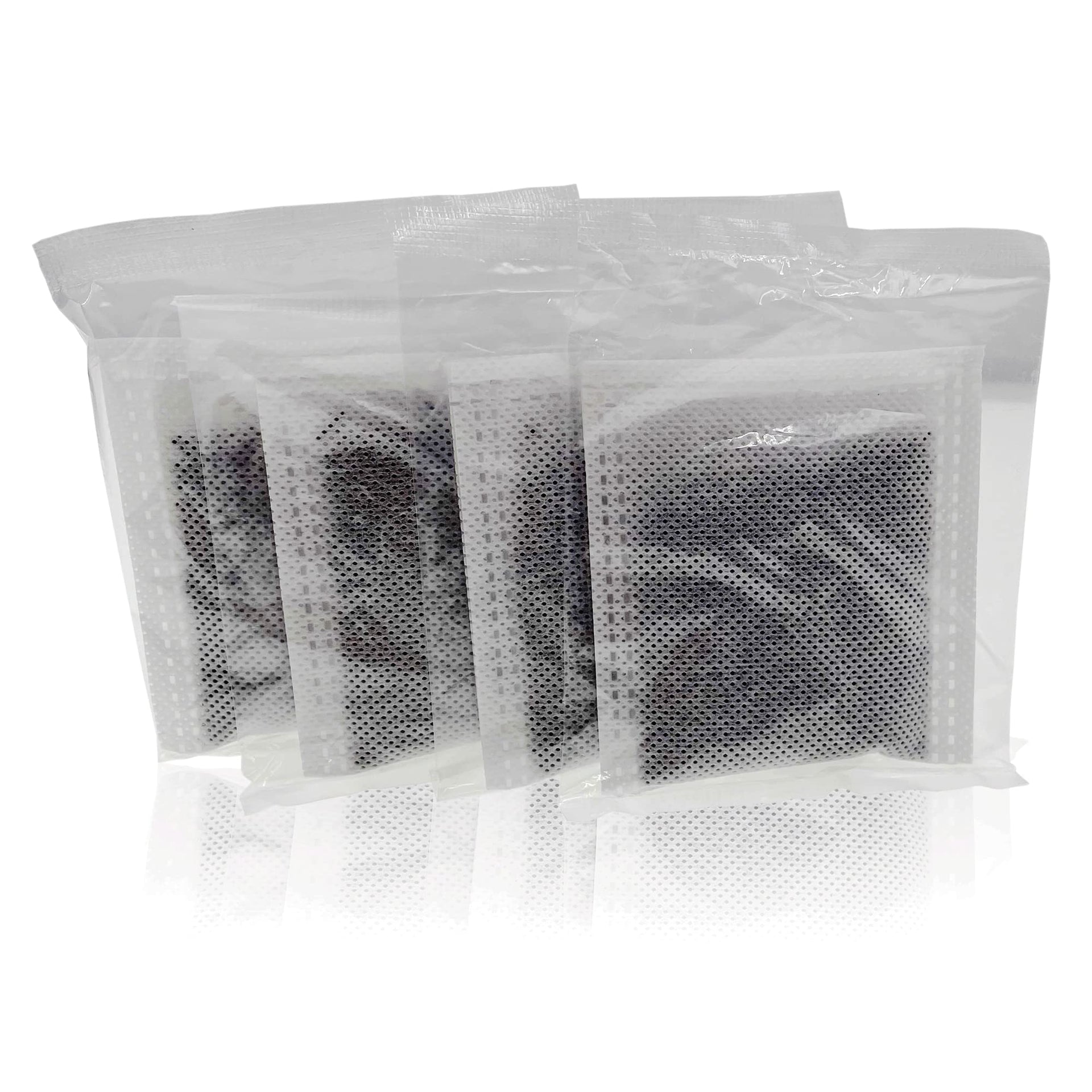 Compact Activated Charcoal Odor Absorbing Filter Refill Deodorizer (4 Count)