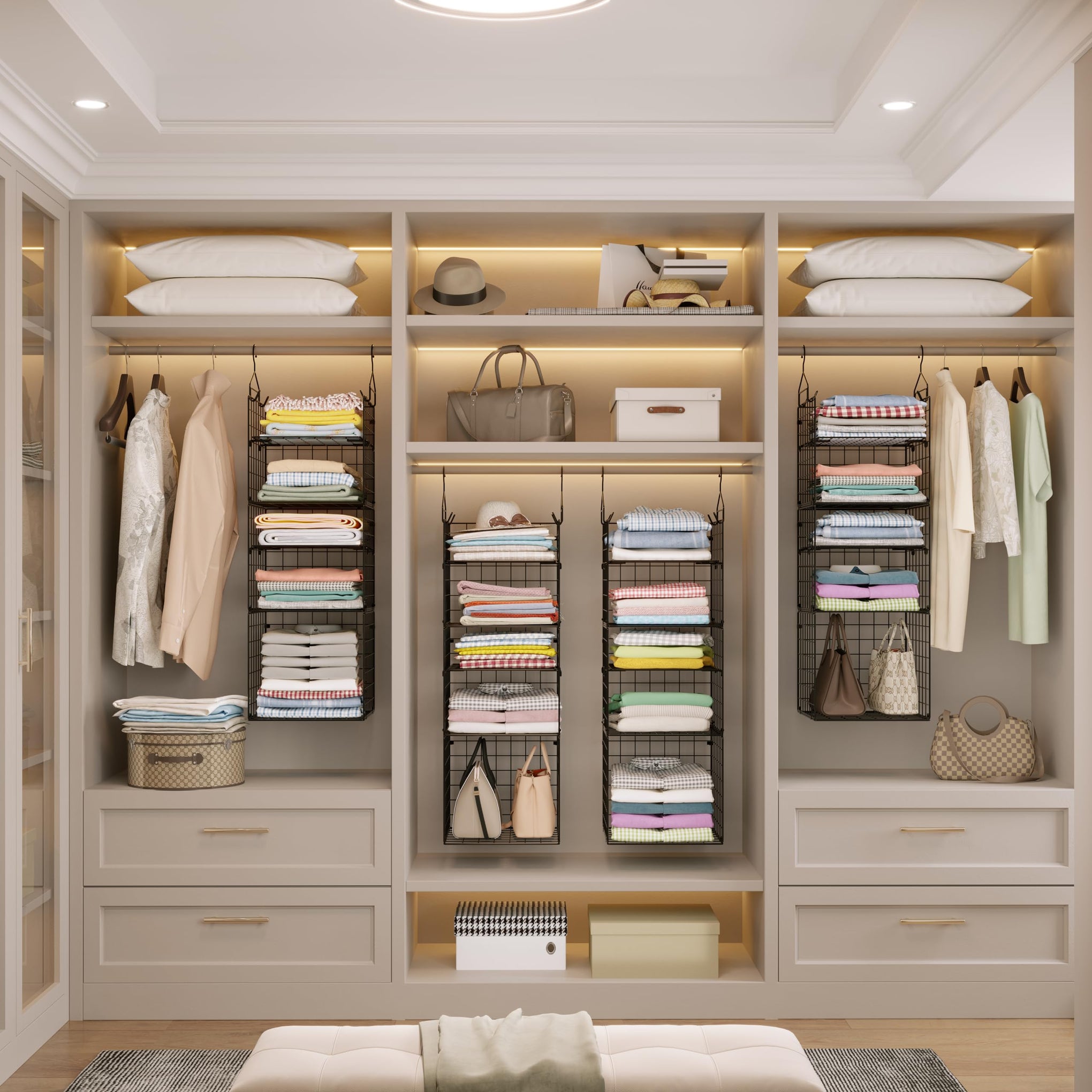 Hanging Closet Organizer and Storage