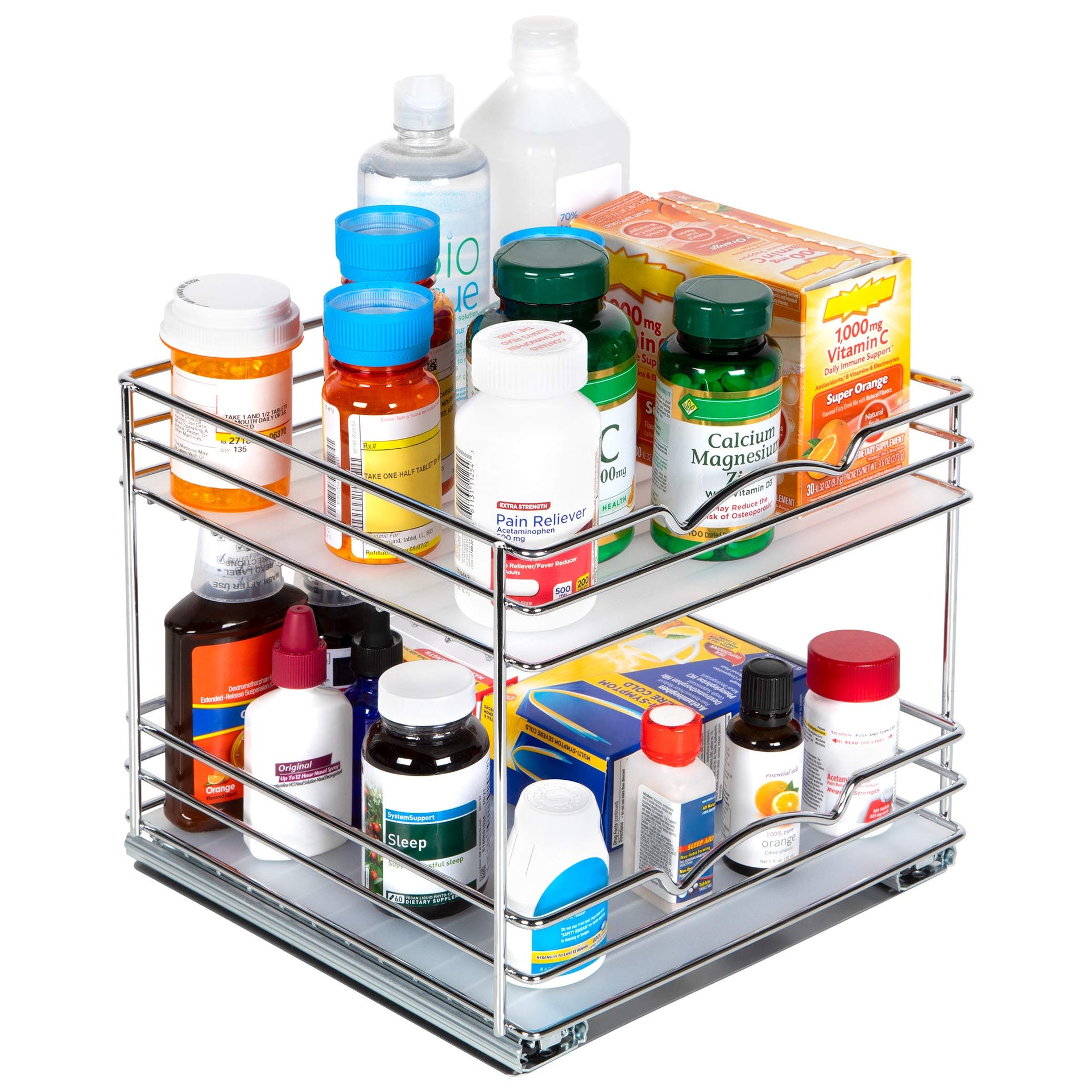 Pull Out Cabinet Spice Rack Organizer 2