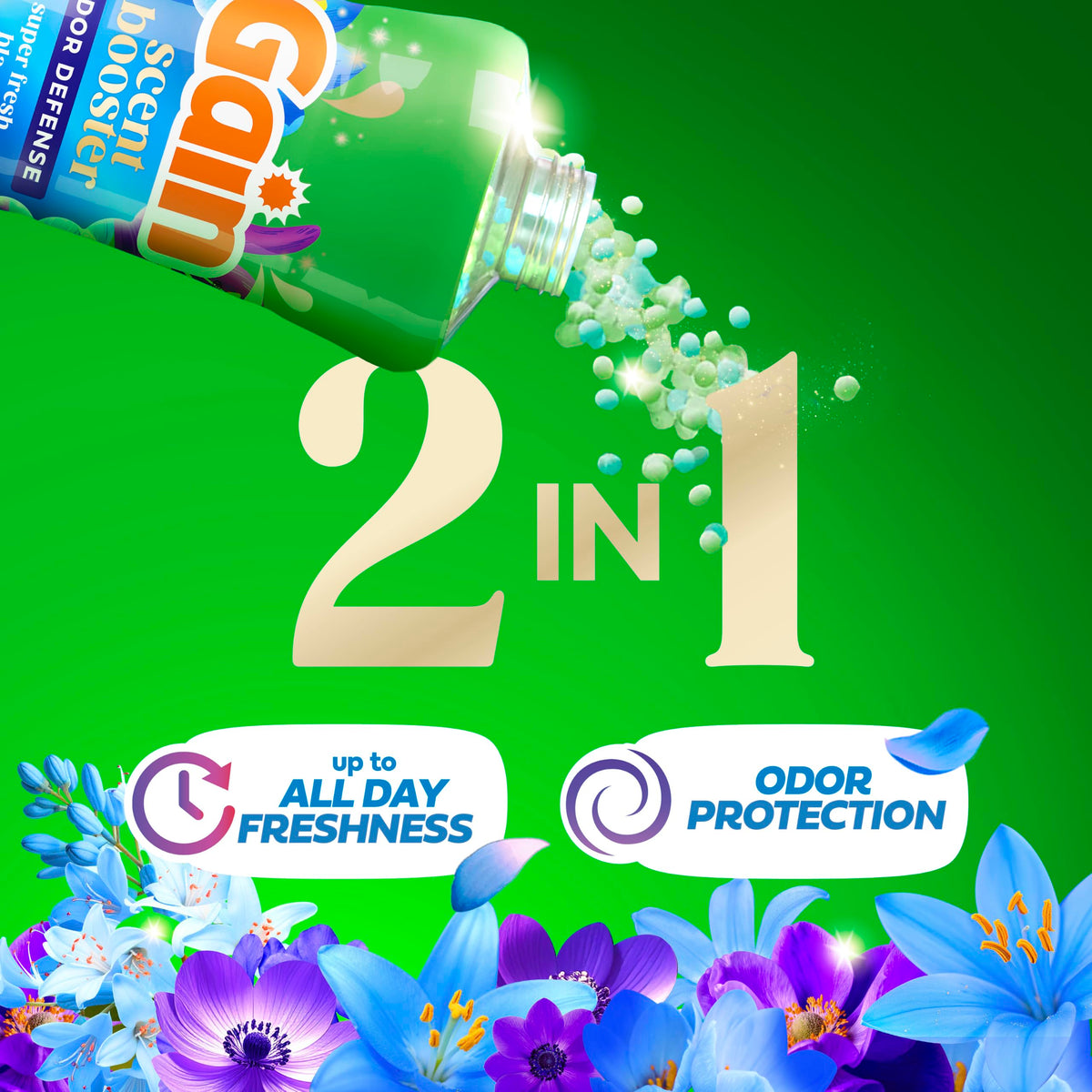In Wash Laundry Scent Booster Beads Long (21.1 Ounce)