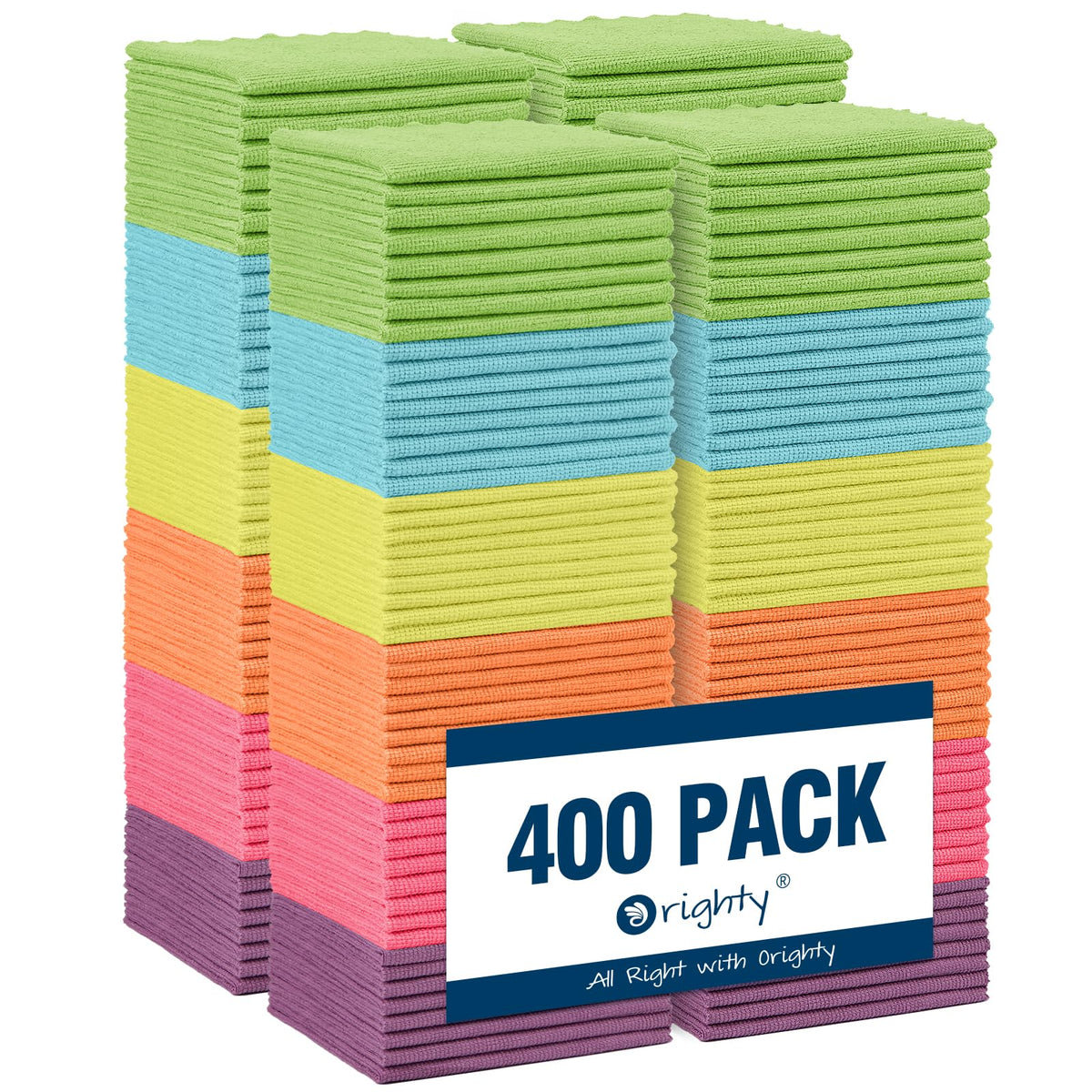 Microfiber Cleaning Cloth (400 Count)