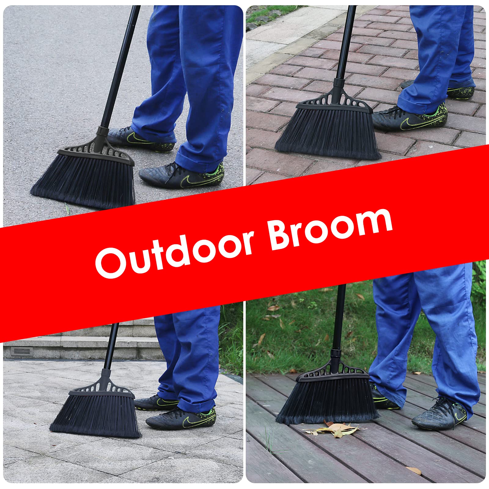 3 Pack Heavy Duty Broom