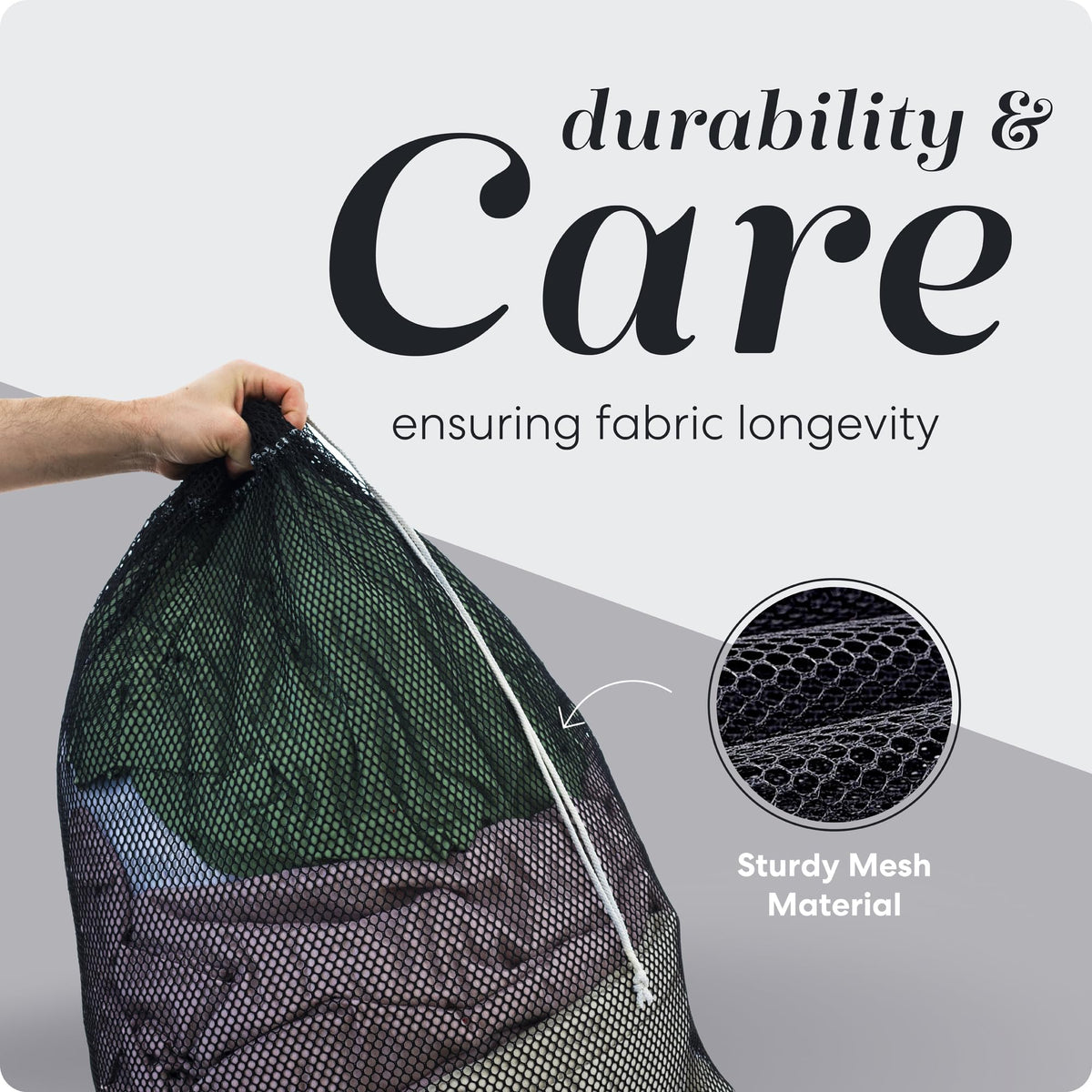 Mesh XL Laundry Bag 24"x36" 2 (2 Count)