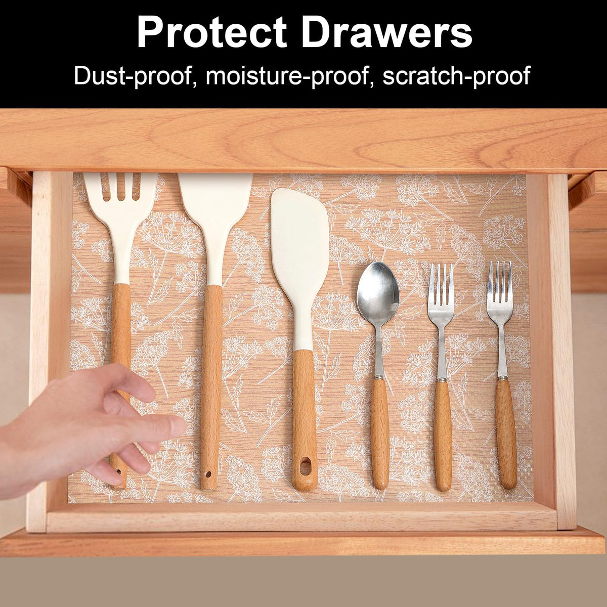 Shelf Liners for Kitchen Cabinets