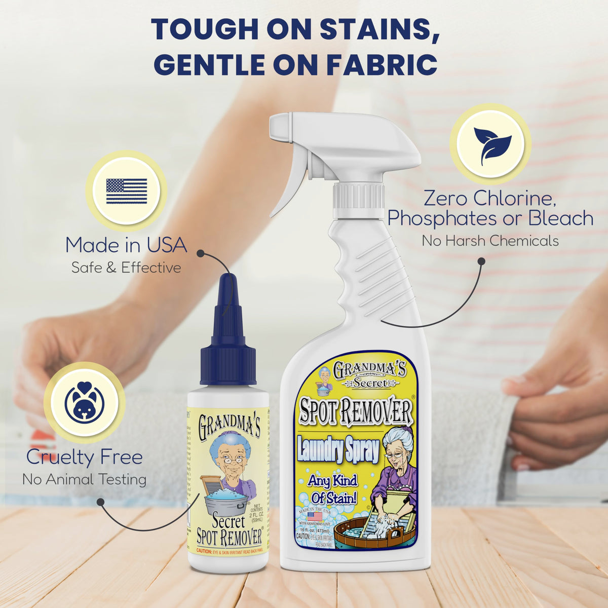 Spot Remover Laundry Spray (6 Fl Oz)