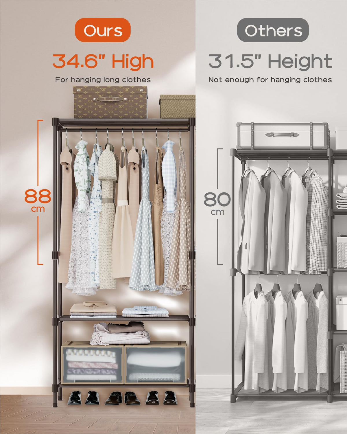Clothes Rack Portable Closet