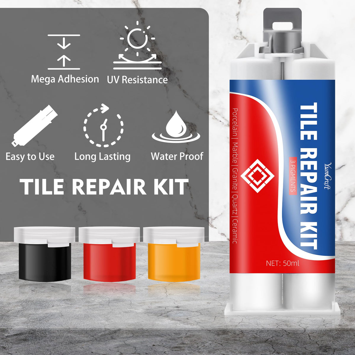 Tile Repair Kit 3.4 oz (3.4 Ounce)