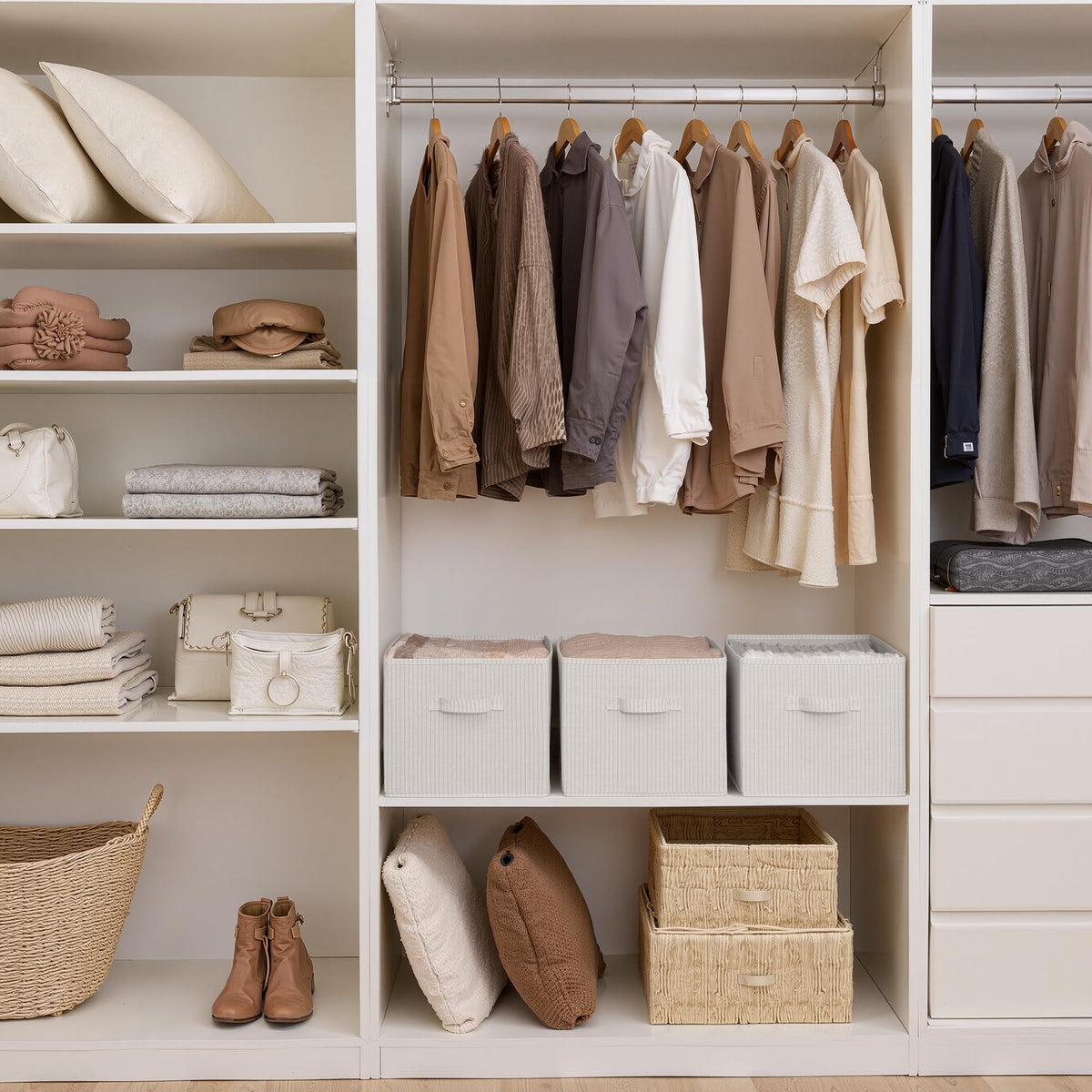 Shelf Organizer Bins (3 Count)
