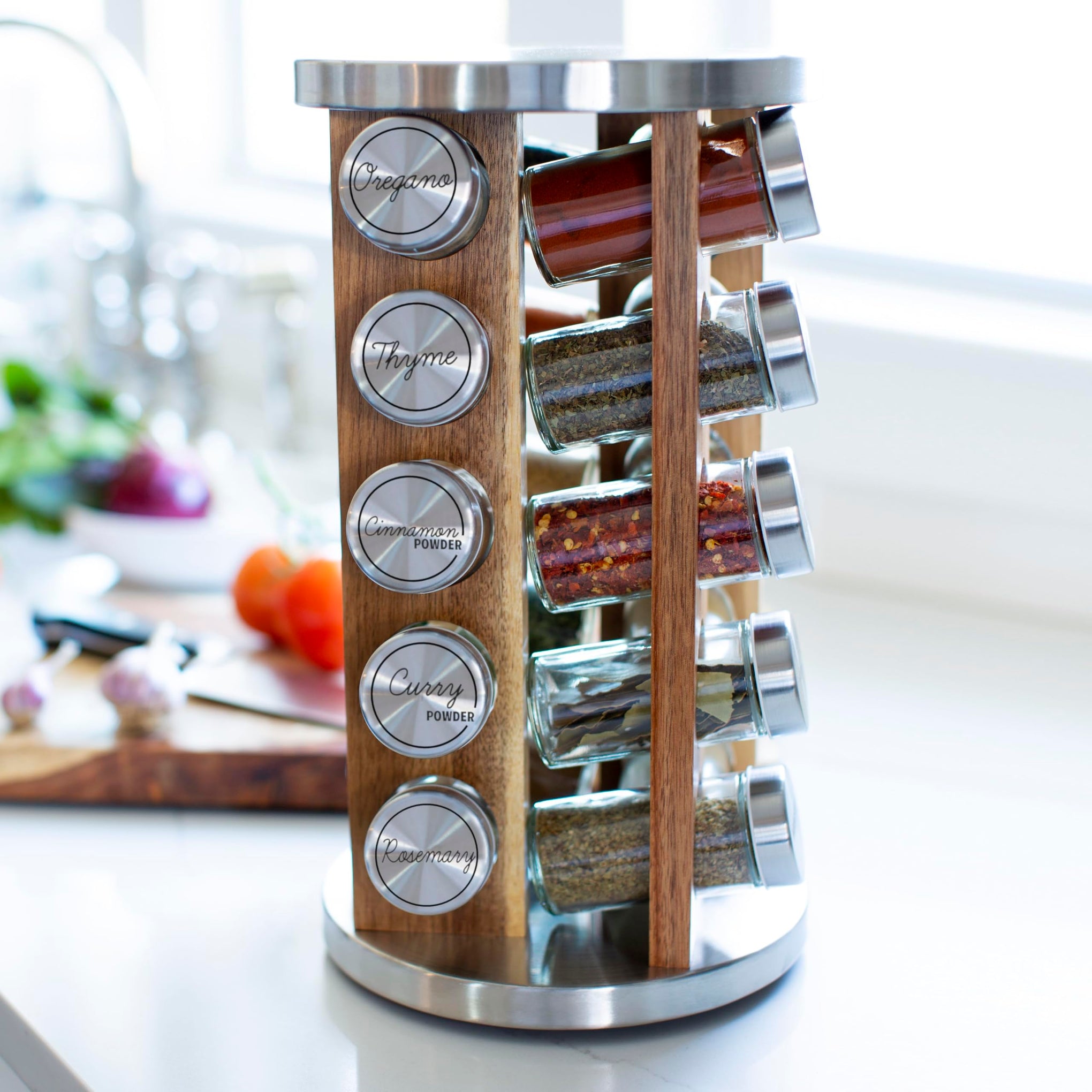 20 Jar Rotating Spice Rack