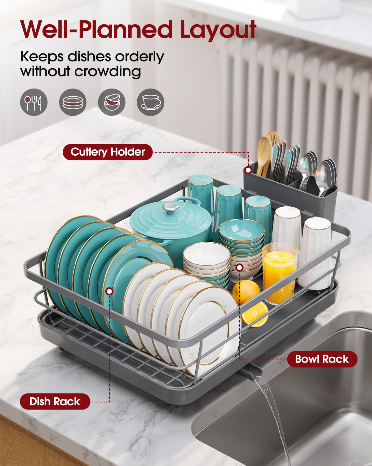 Dish Drying Rack