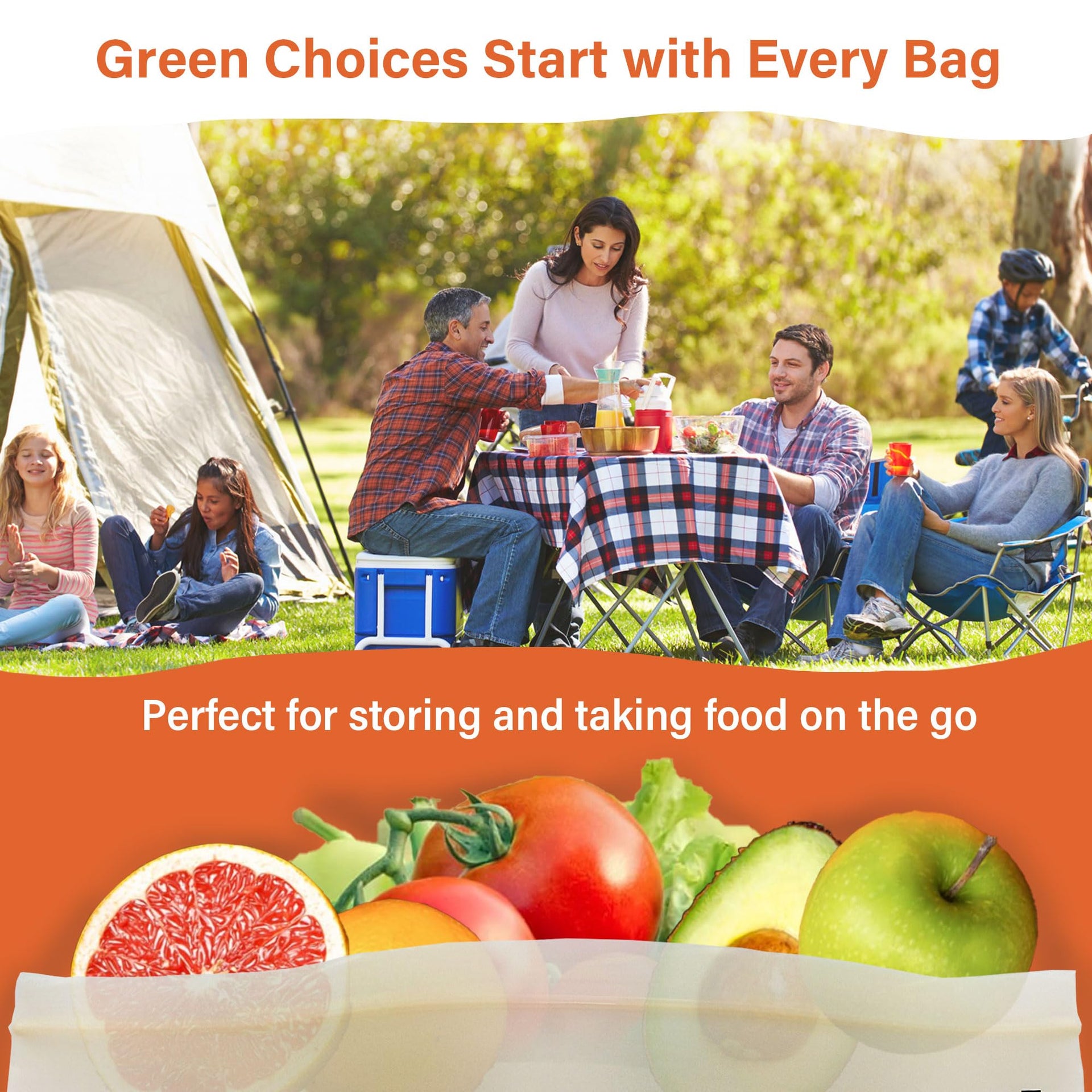 Compostable Gallon Freezer Bags (30 Count)