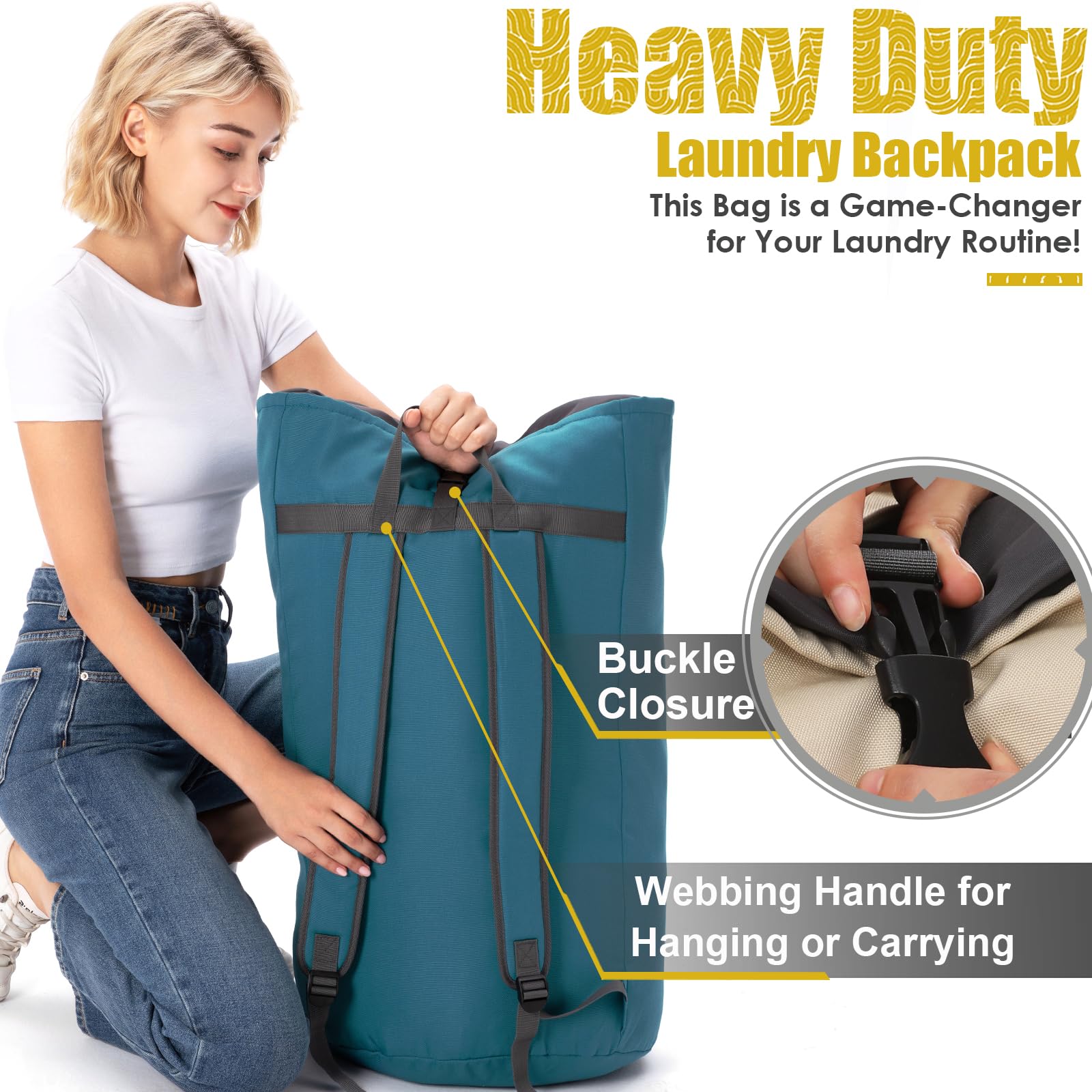 Backpack Laundry Bag