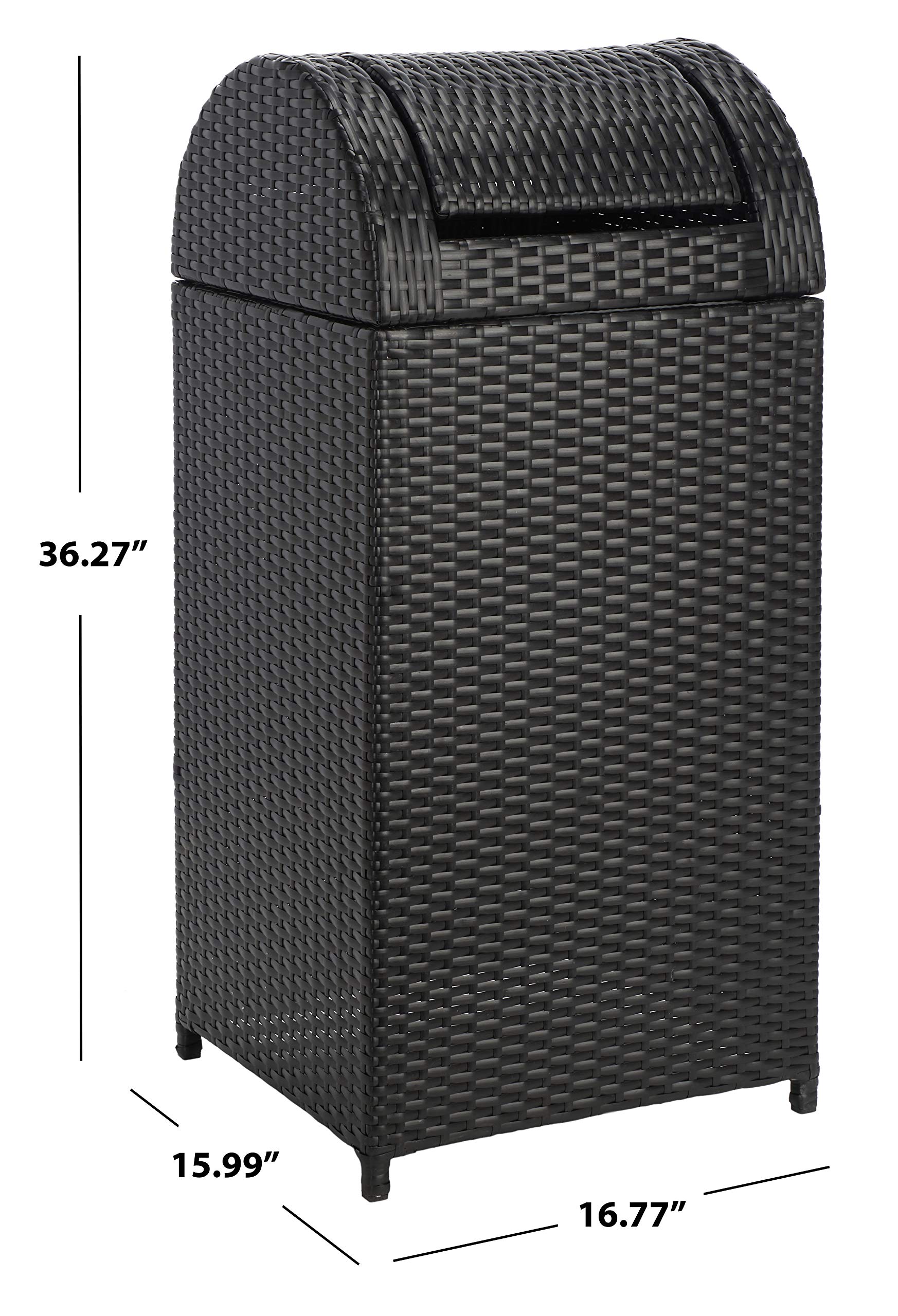 Outdoor Serapis Trash Bin