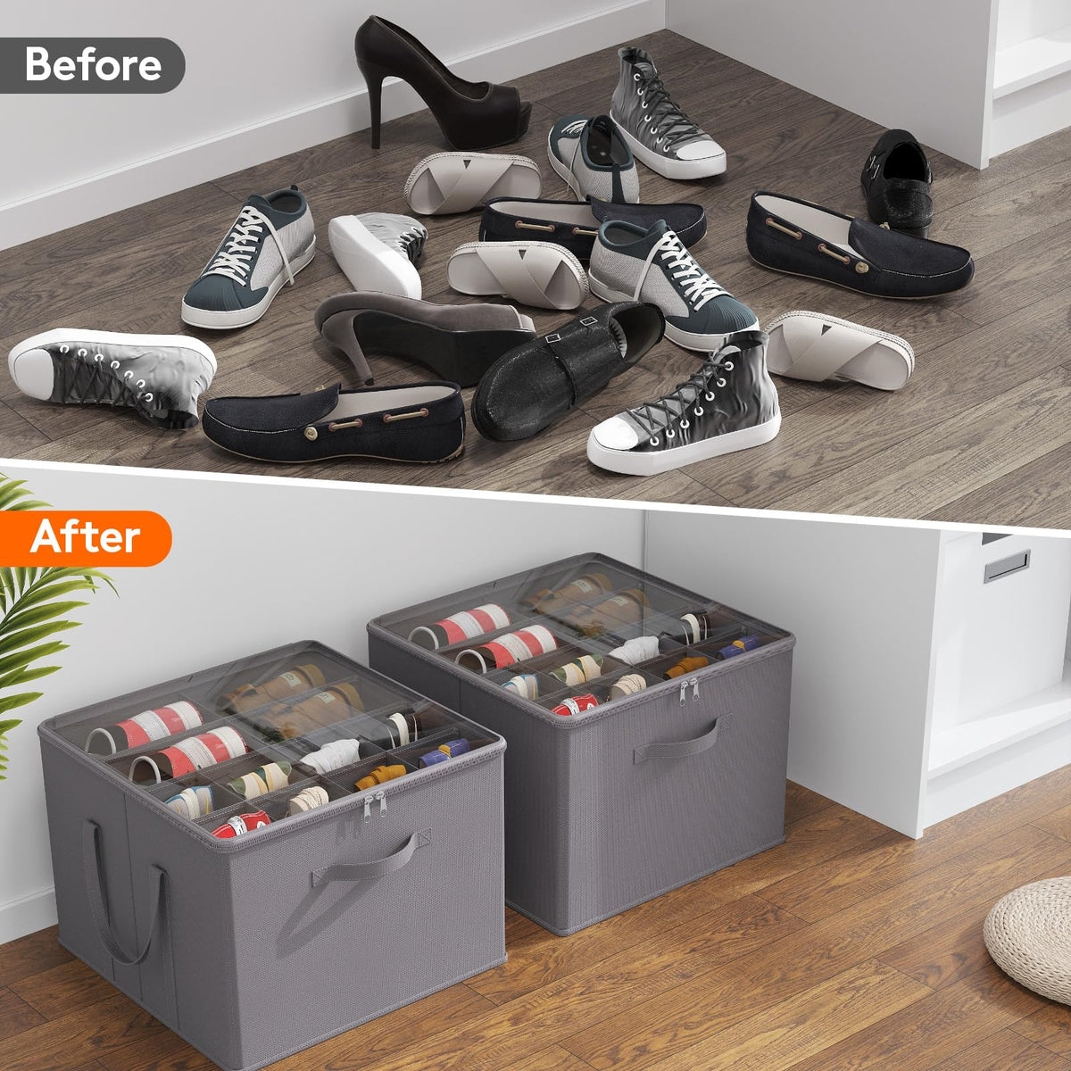 Shoe Storage Organizer for Closet