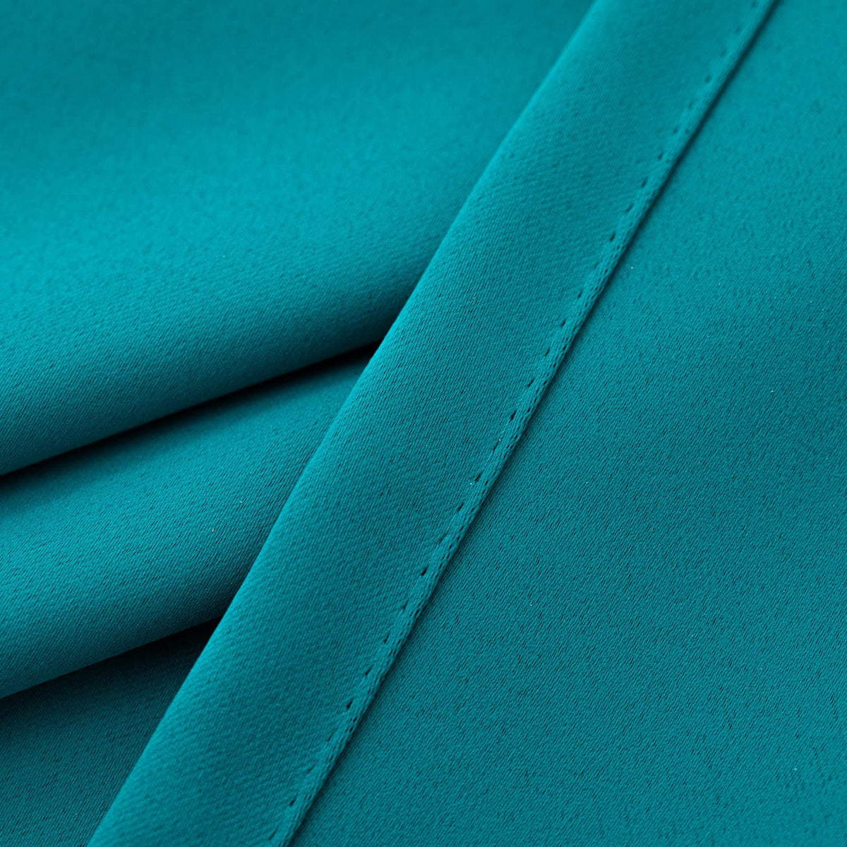 Teal Cafe Curtain (2 Count)