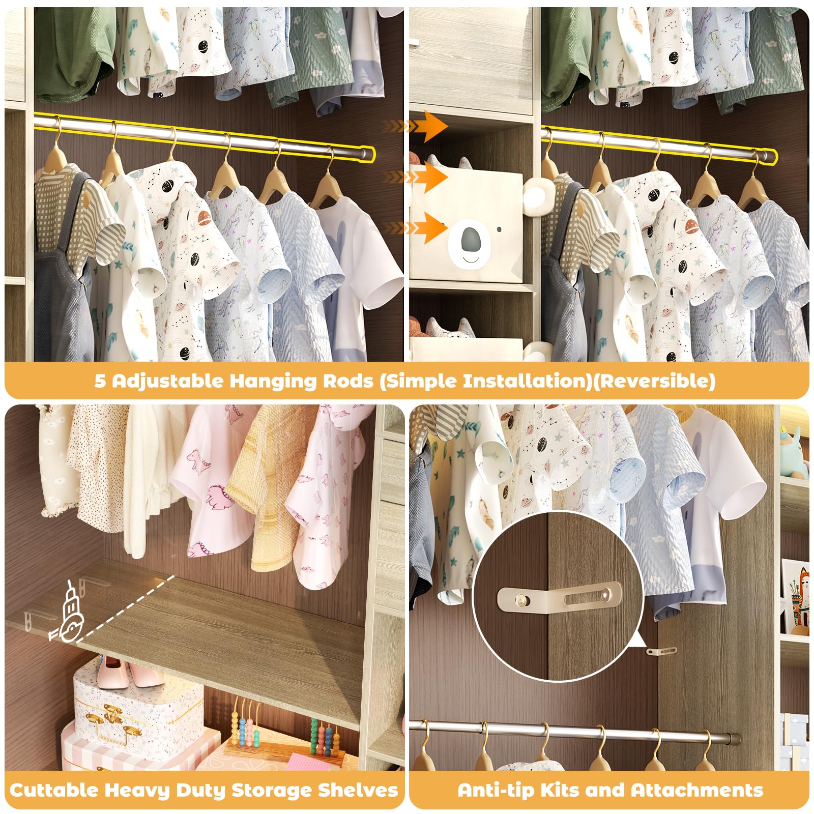 Closet System (8 Foot)