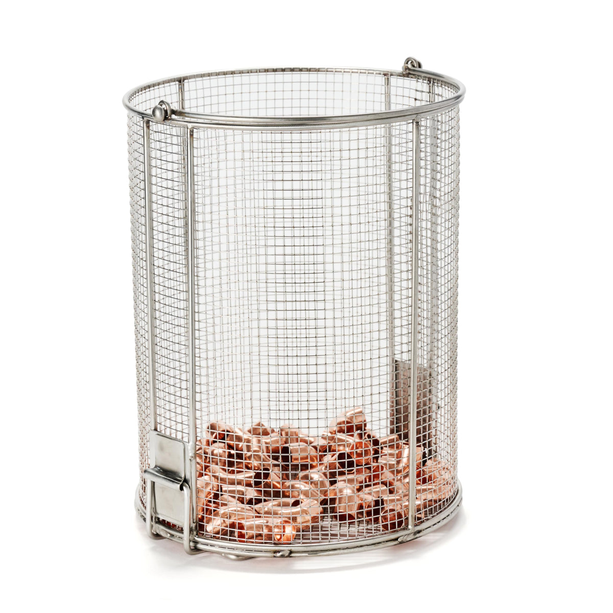 Dip N’ Drain Stainless Steel Part Cleaning Strainer Basket for 5