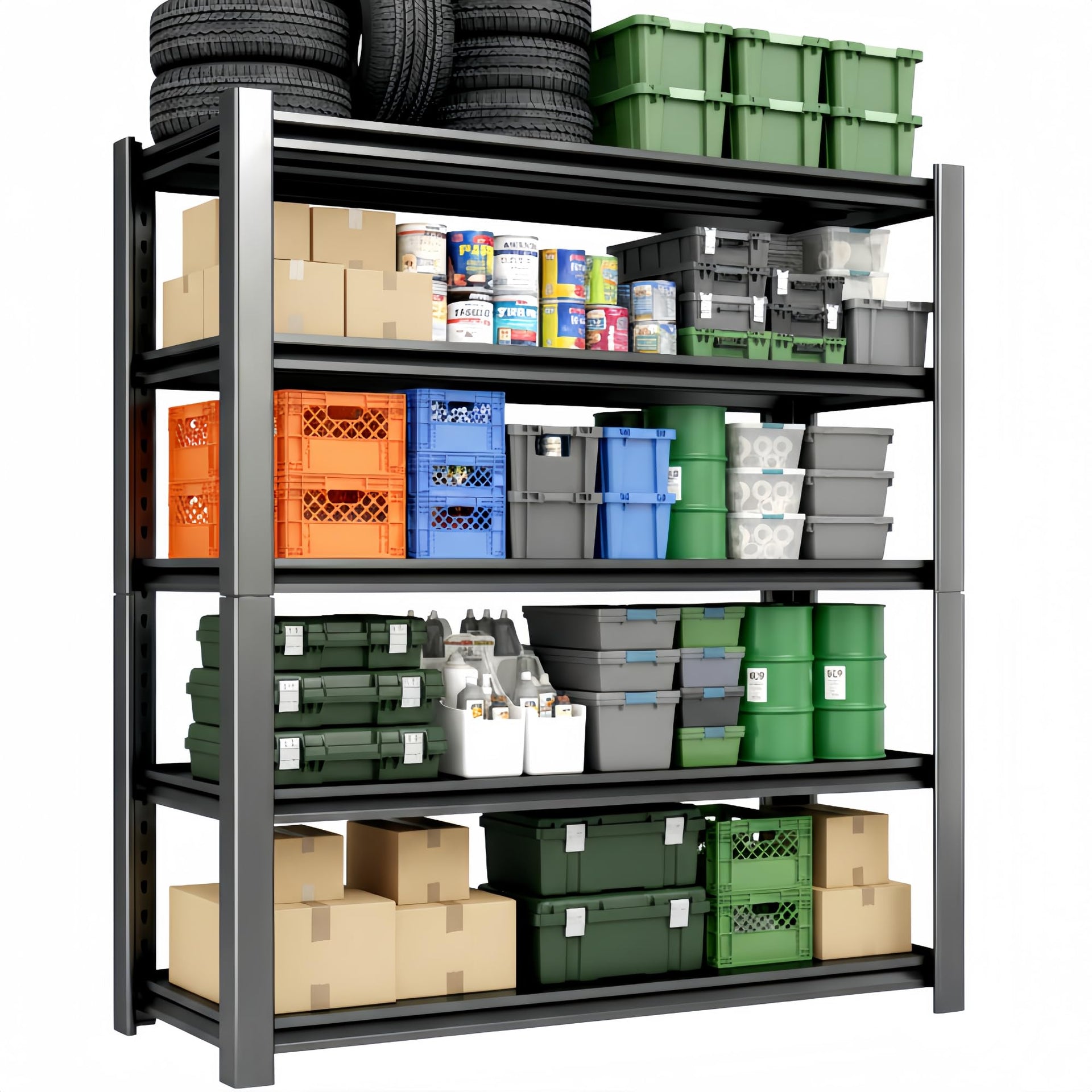 3500 LBS Heavy Duty Garage Shelving