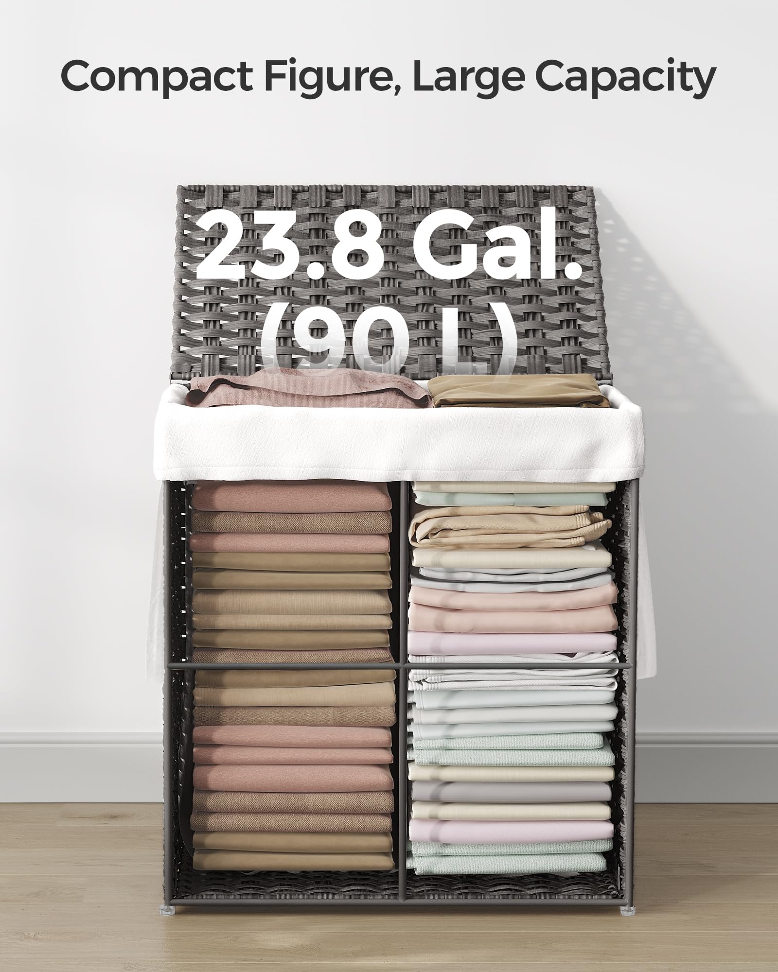 Laundry Hamper with Lid
