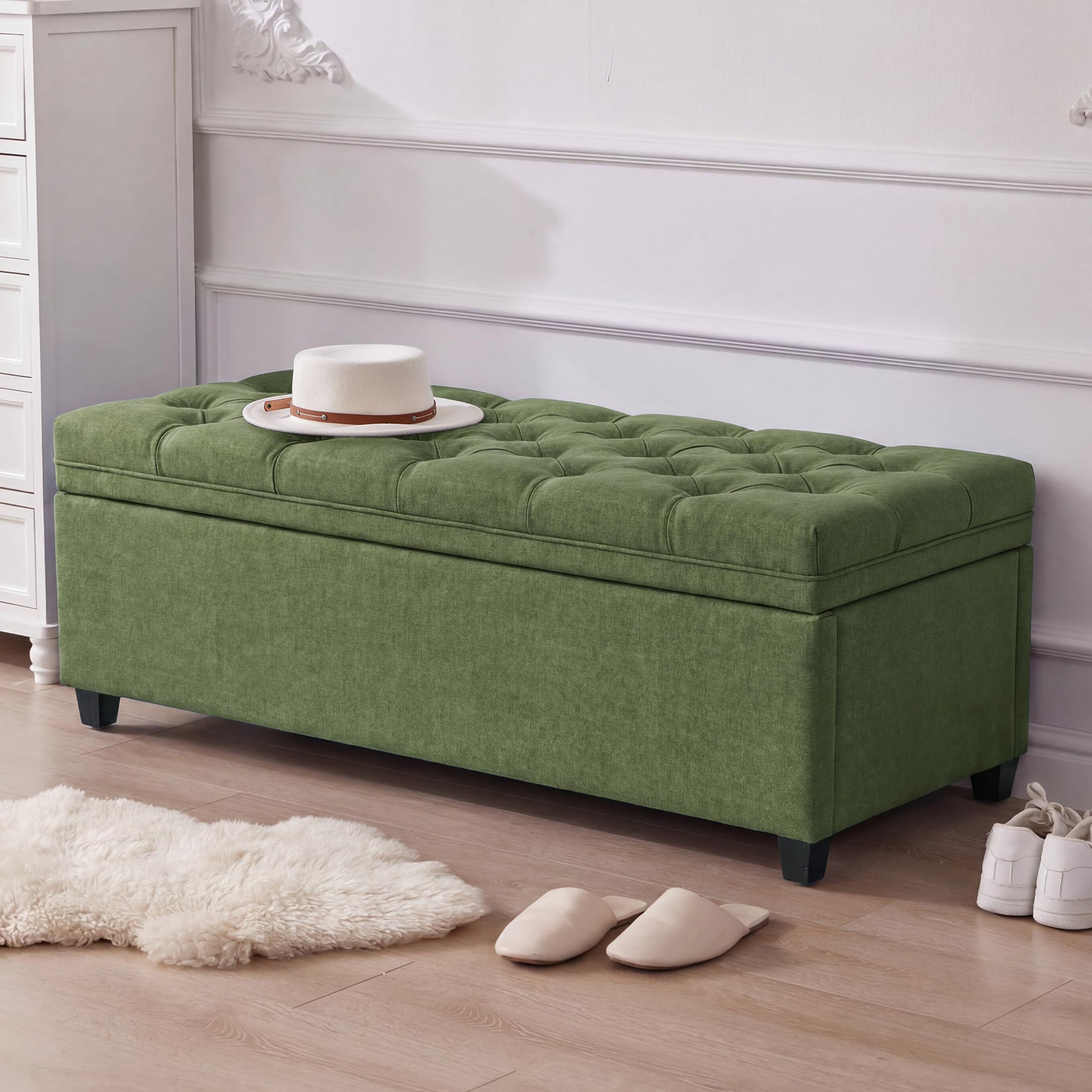 50 Inch Large Storage Ottoman