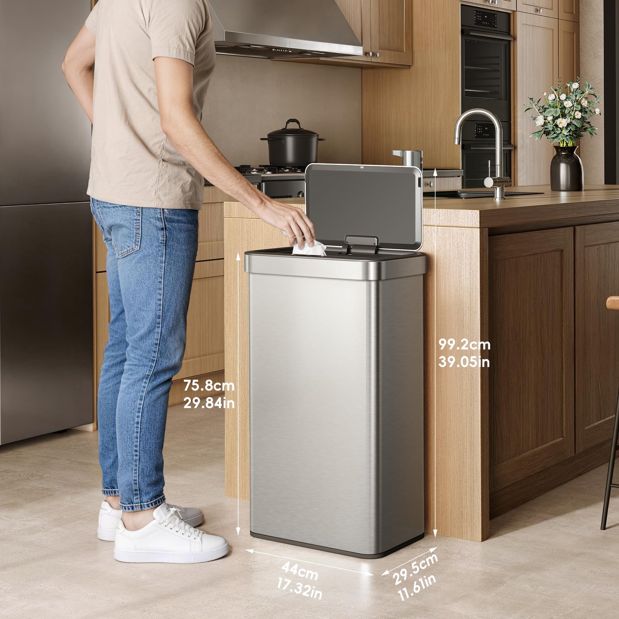 Nova Sensor Trash Can