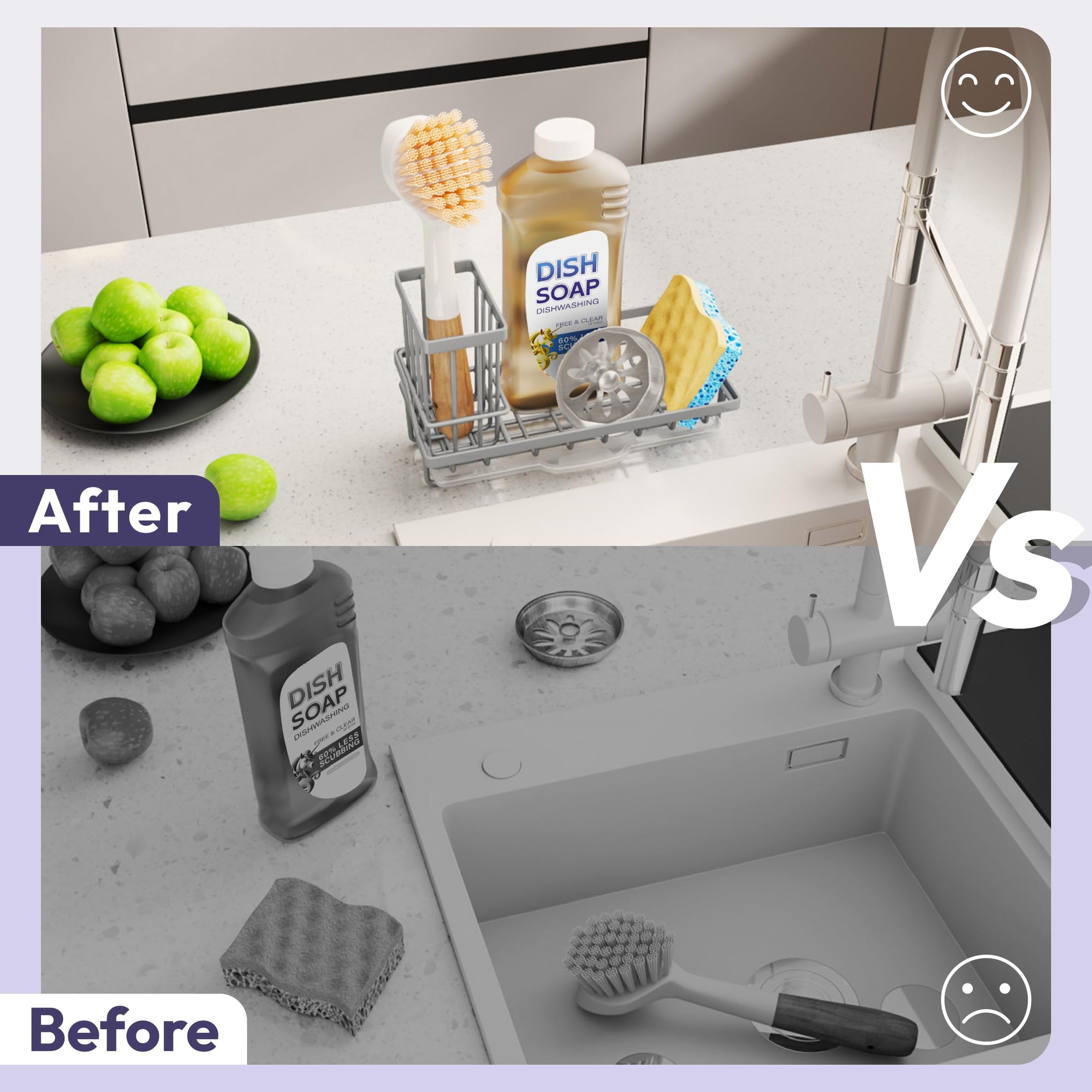 Sink Caddy Sponge Holder