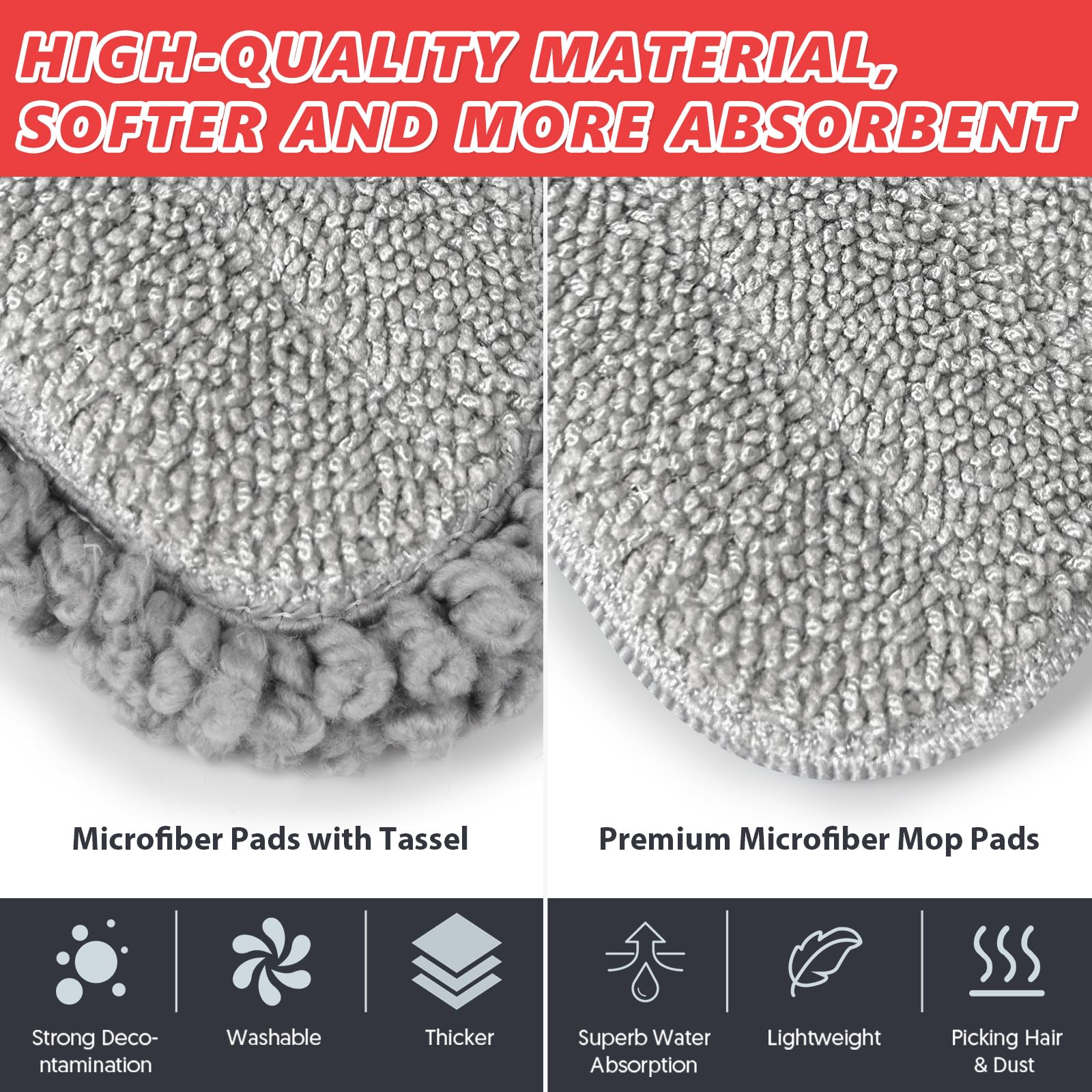 Microfiber Hardwood Floor Mop
