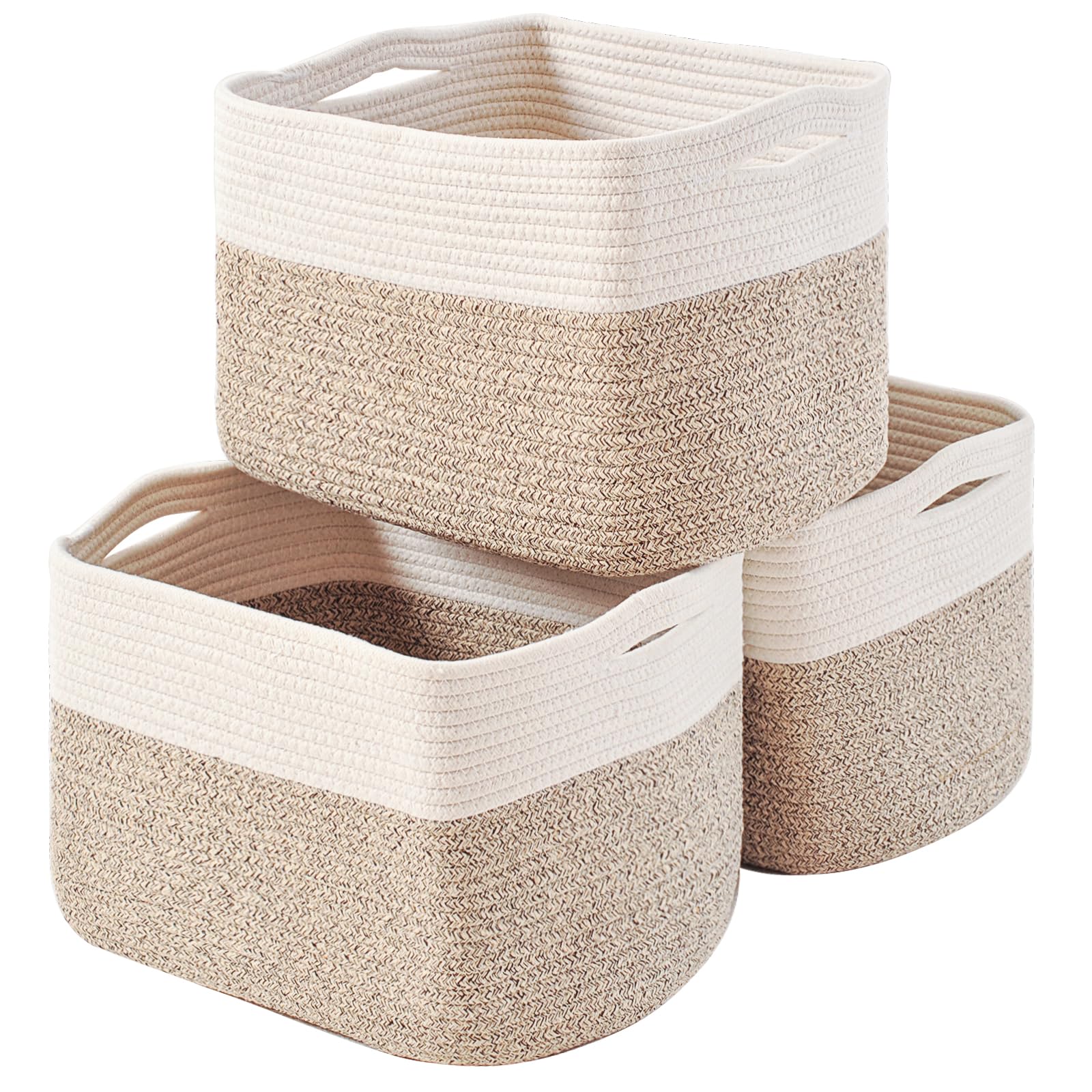Storage Baskets for Organizing (3 Count)