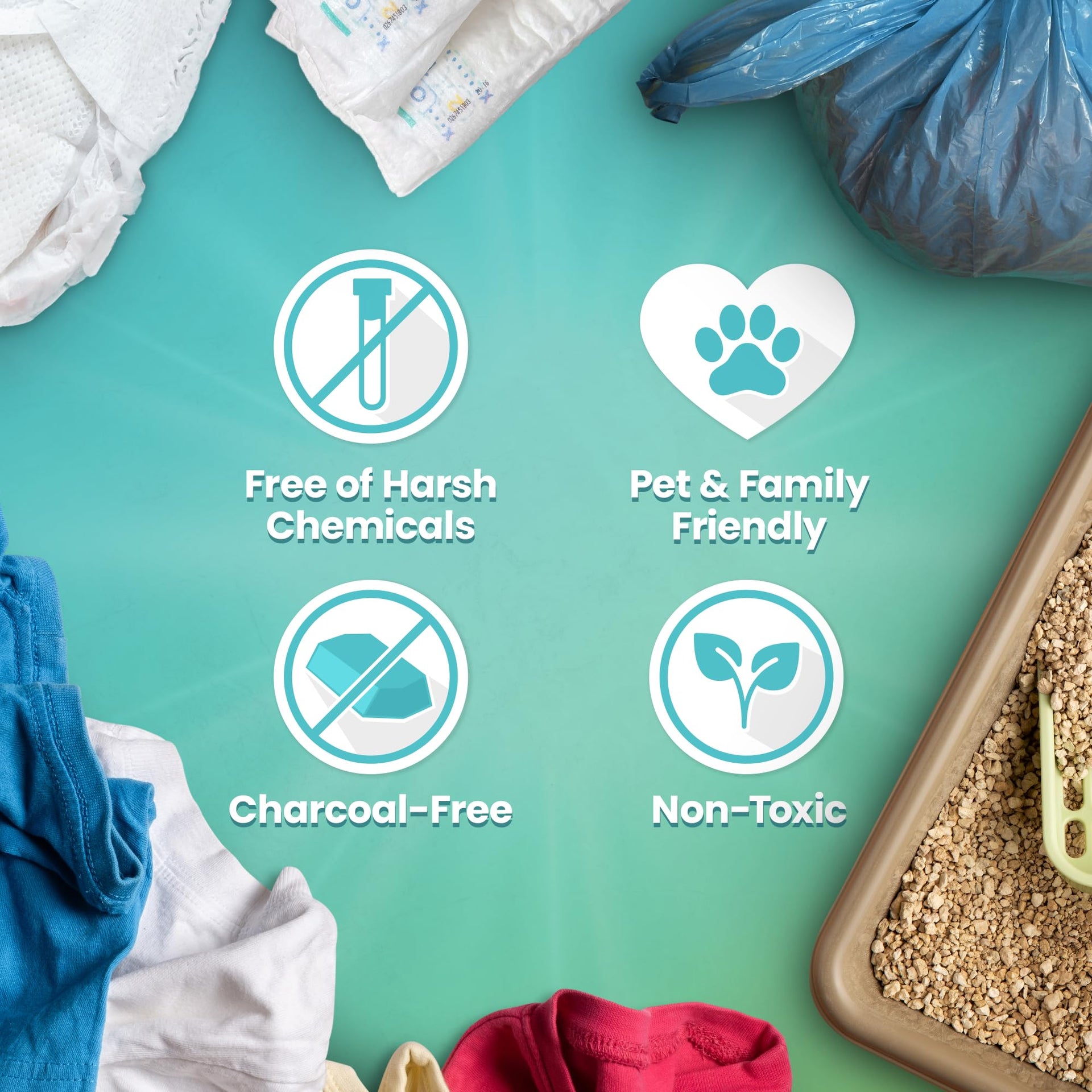 Trash Can Deodorizer Odor Eliminator