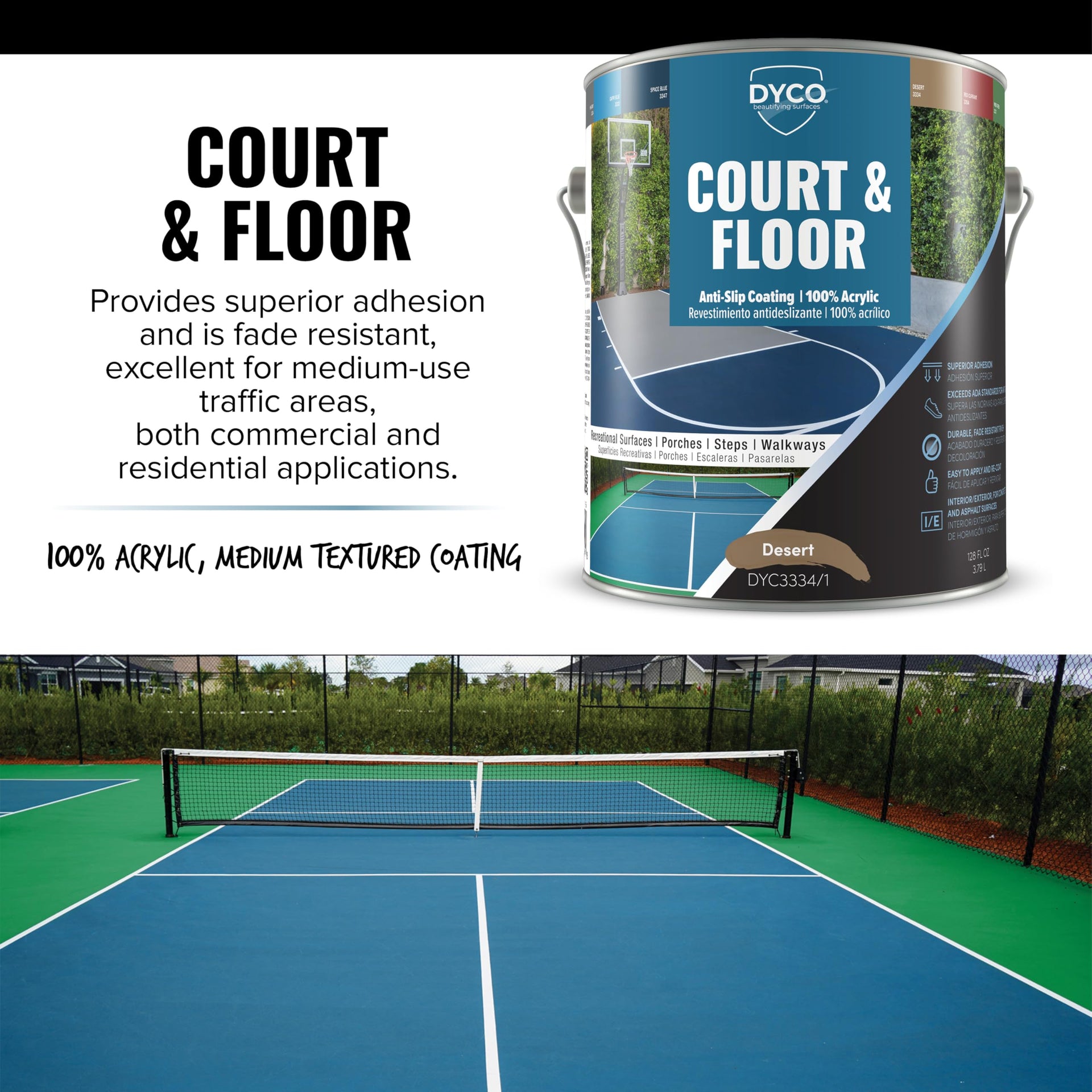 DYCO Court & Floor Anti (128 Fl Oz)