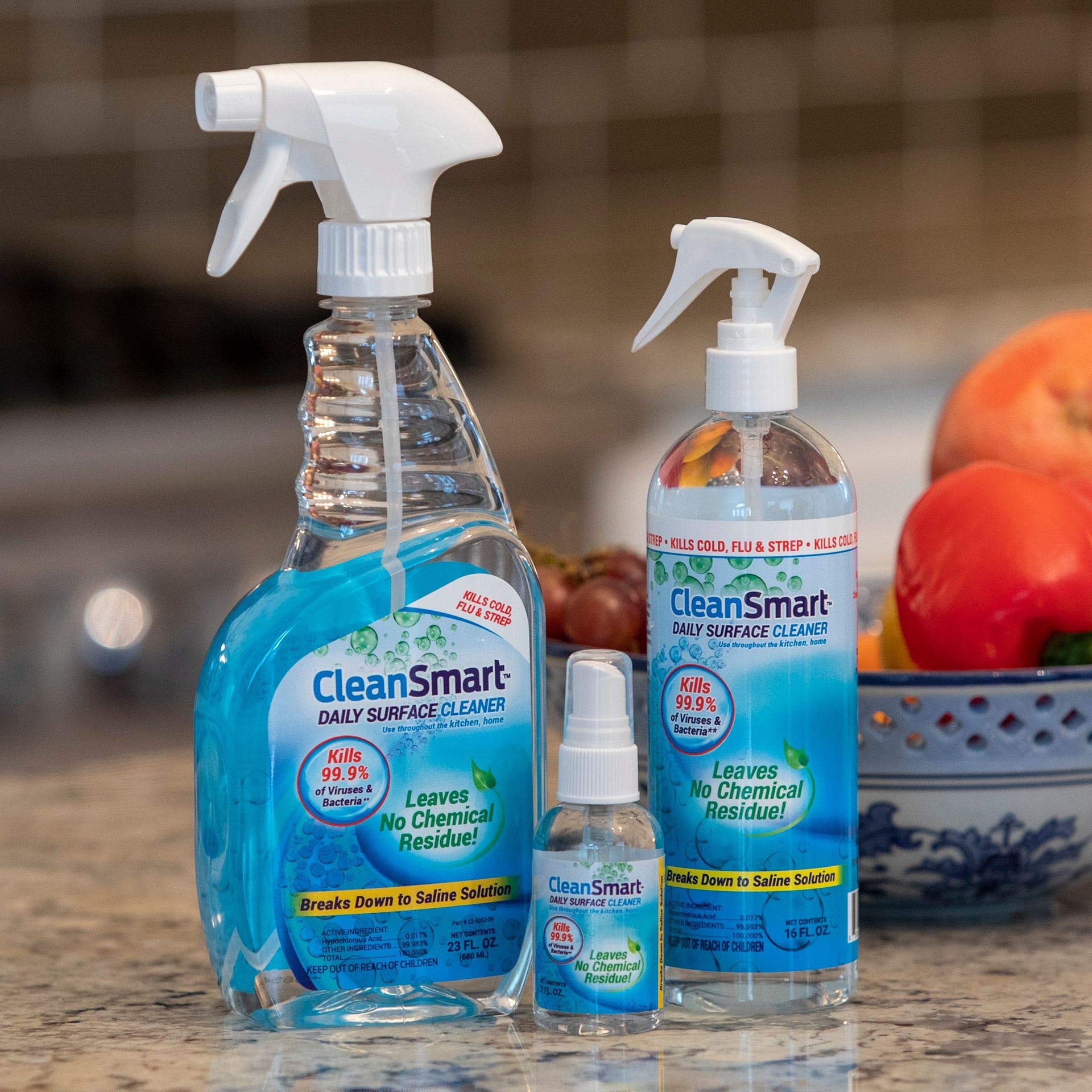 Daily Surface Cleaner Disinfectant Travel Size (6 Fl Oz)
