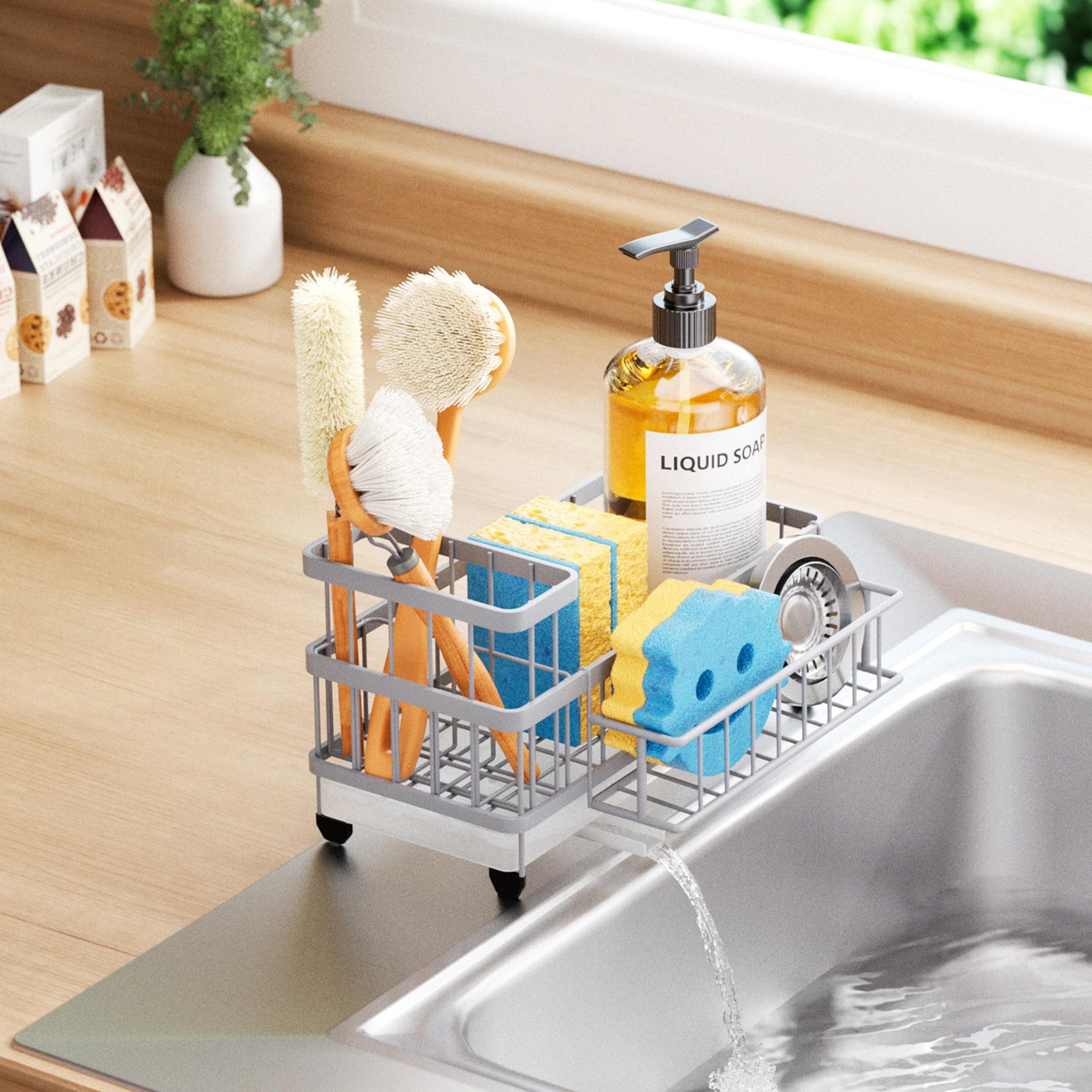 Sponge Holder for Kitchen Sink