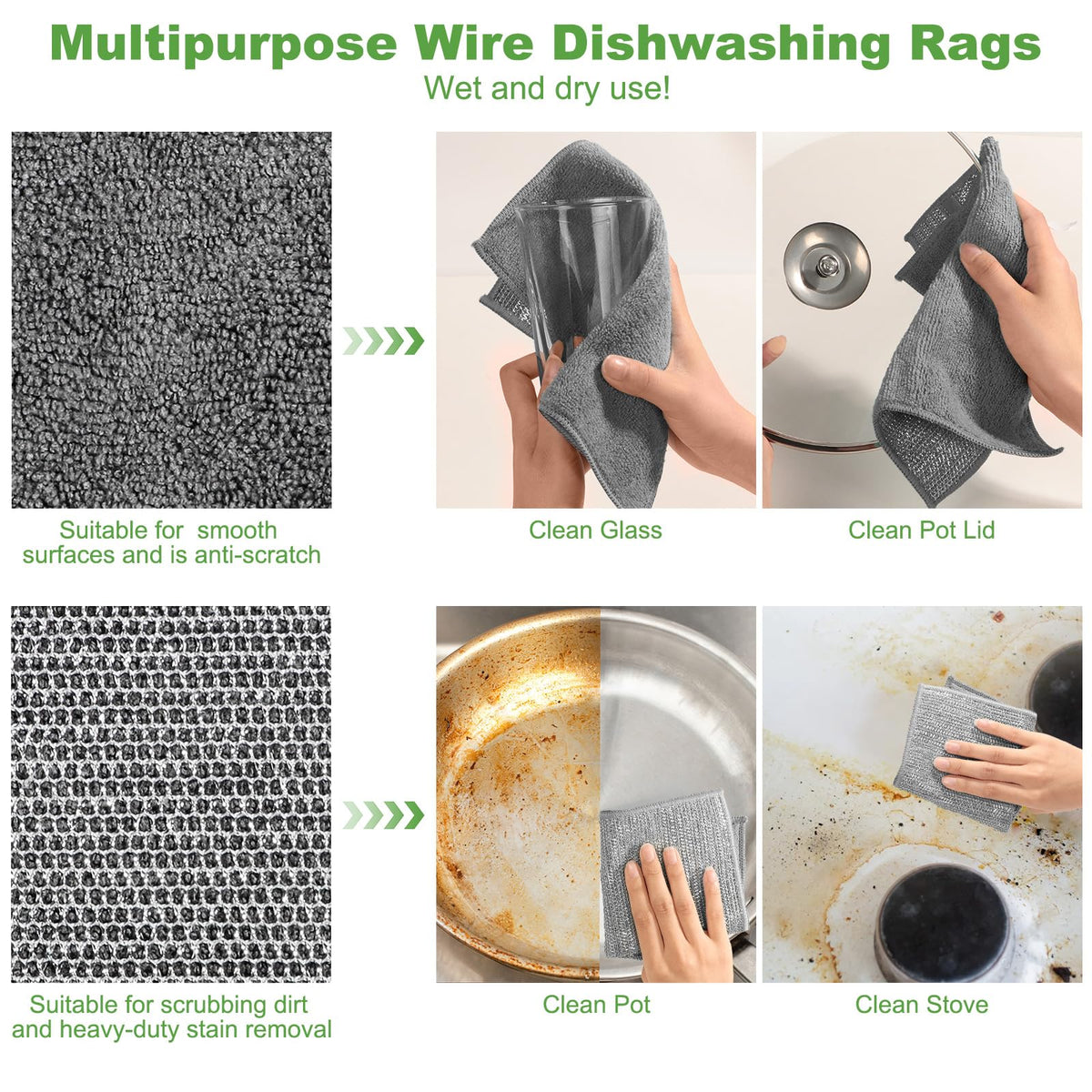 Non Scratch Wire Dishcloth