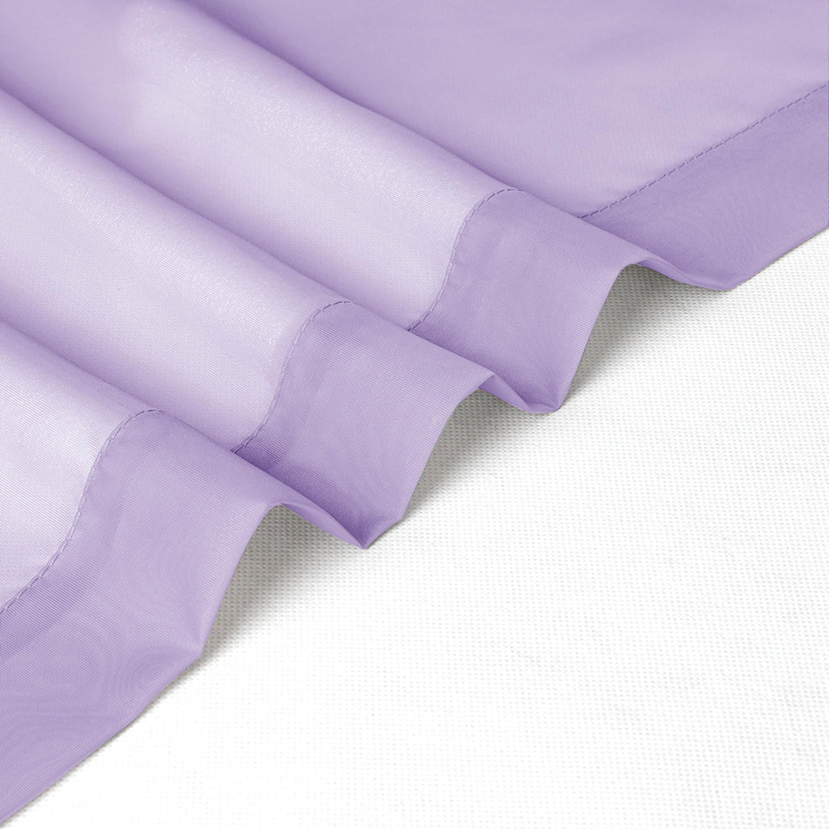 Lilac Sheer Curtains 45 Inch Long 2 Panels (2 Count)