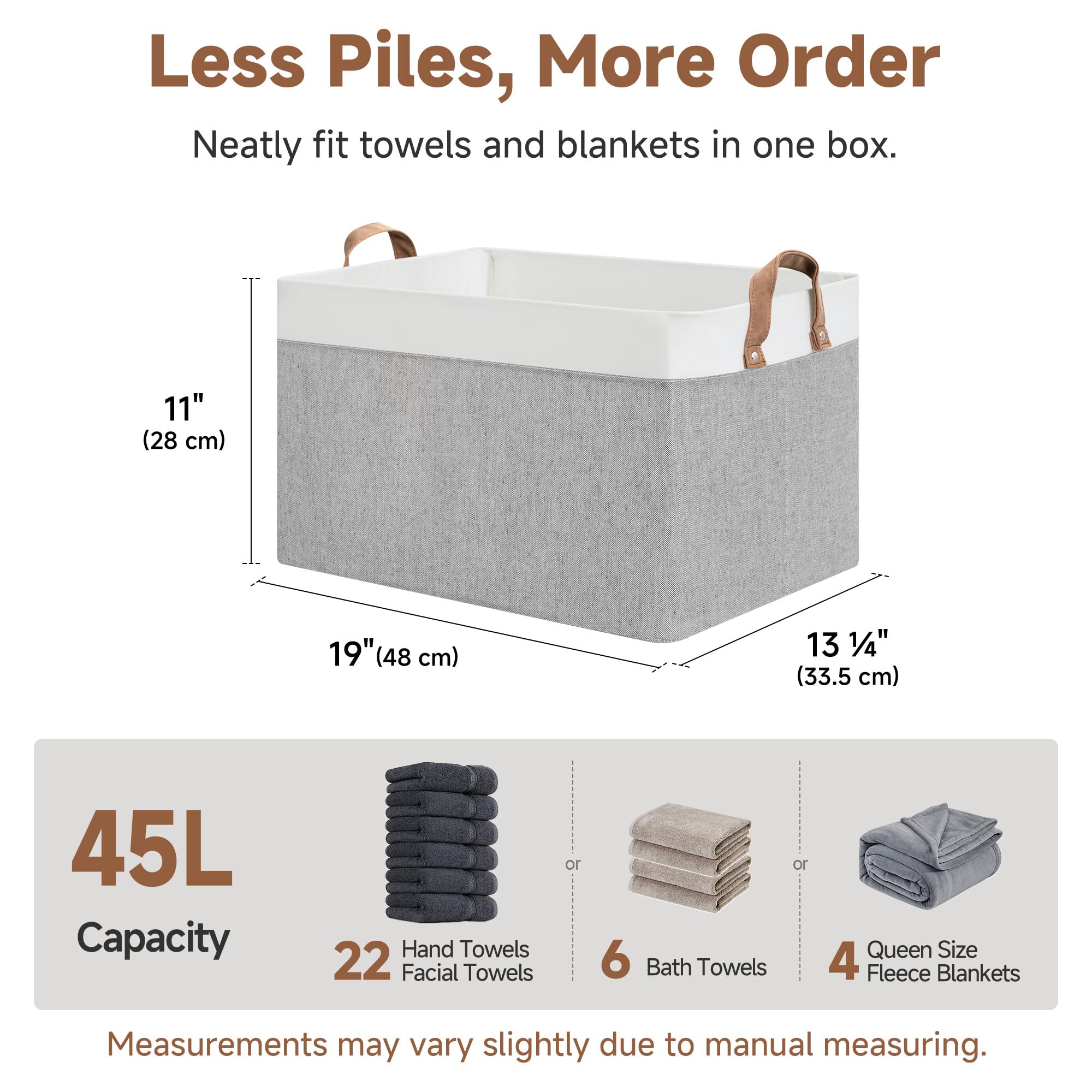 Fabric Storage Bins (2 Count)
