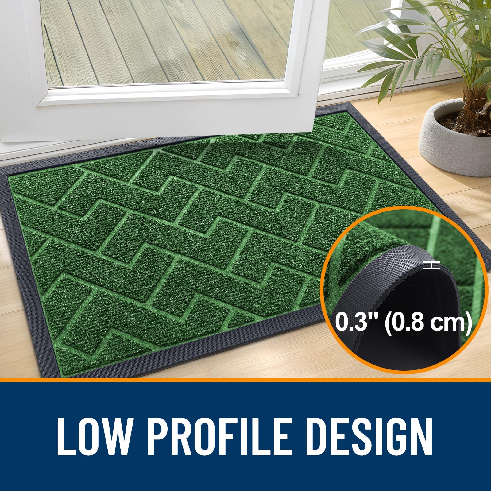 Front Door Mat Outside 29.5x17