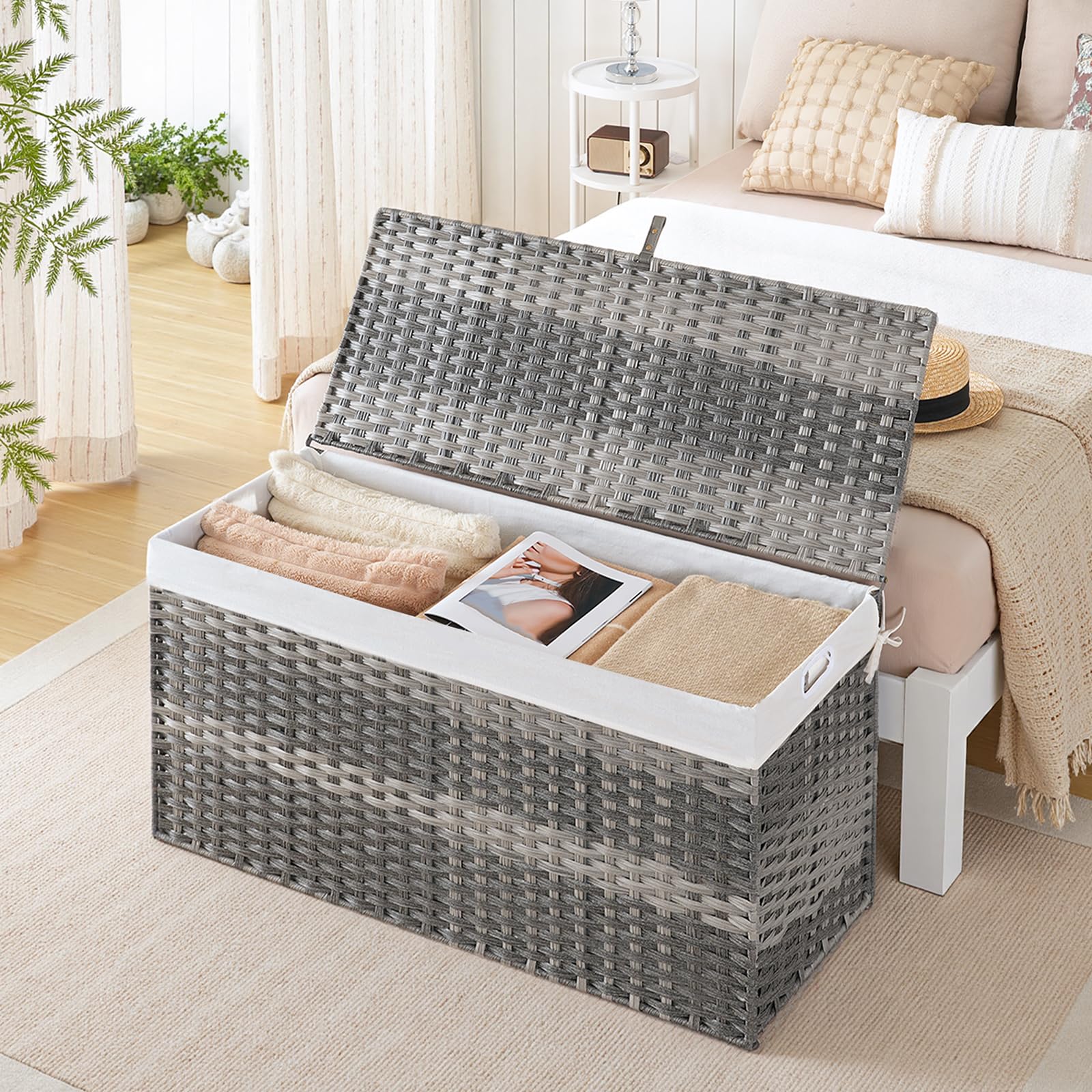 Storage Basket with Lid - ModHome Supplies