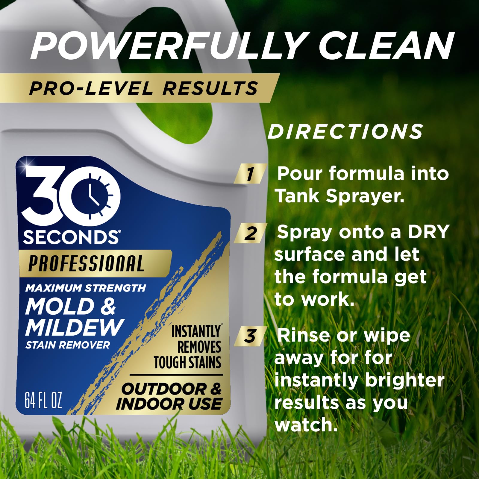 Pro Mold and Mildew Stain Remover (256 Fl Oz)