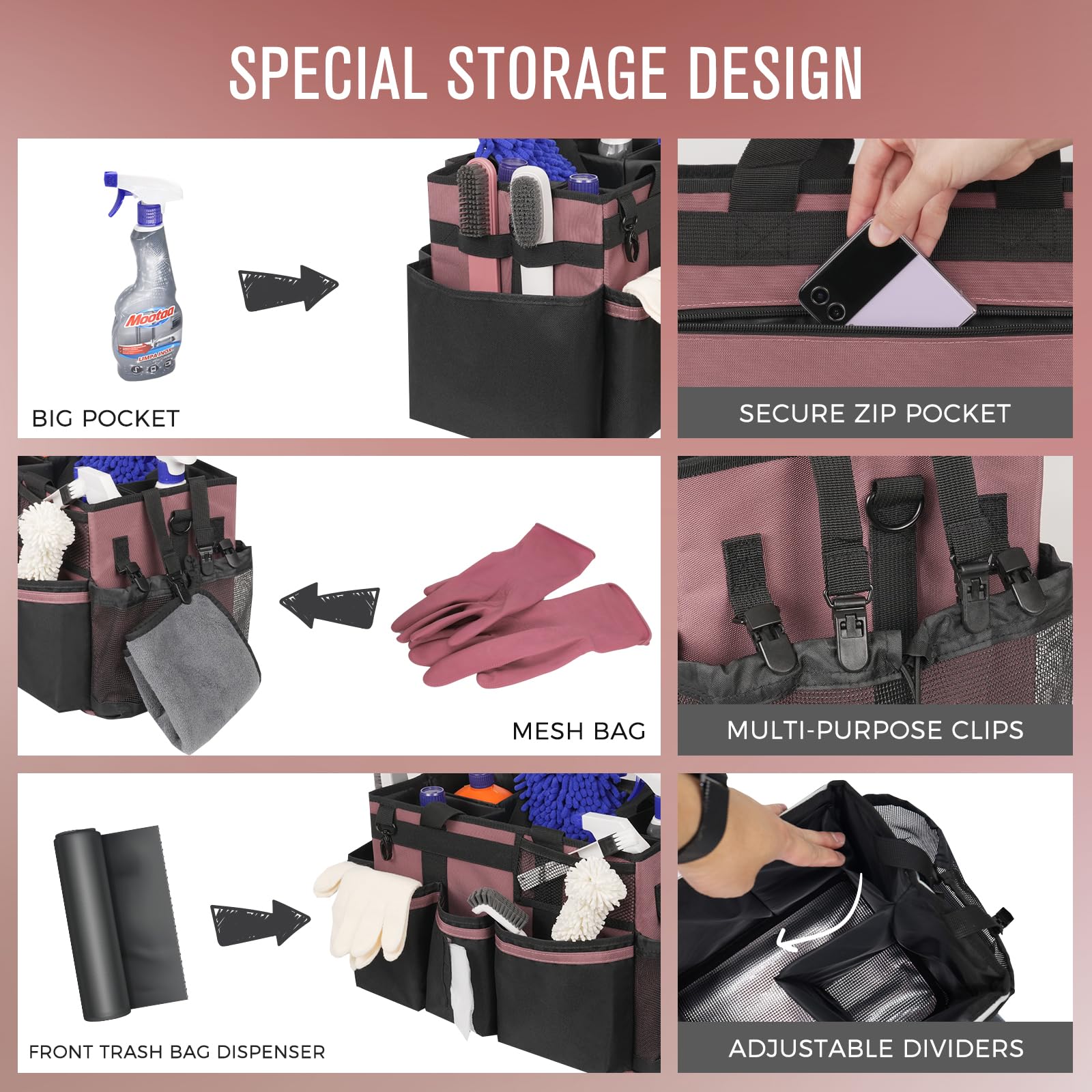 Wearable Cleaning Caddy