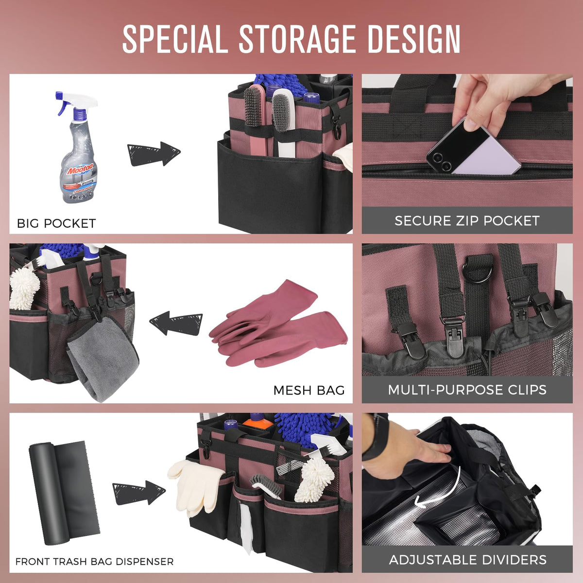 Wearable Cleaning Caddy