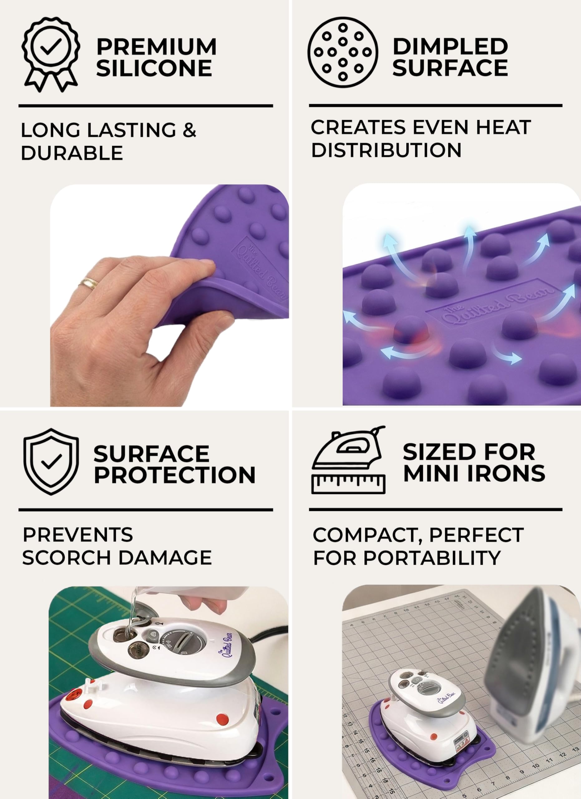 Mini Iron Rest Pad for Small Travel Irons