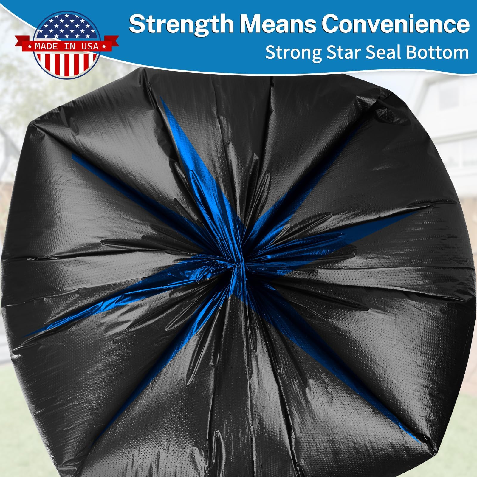 55 60 Gallon Trash Bags (100 Count)