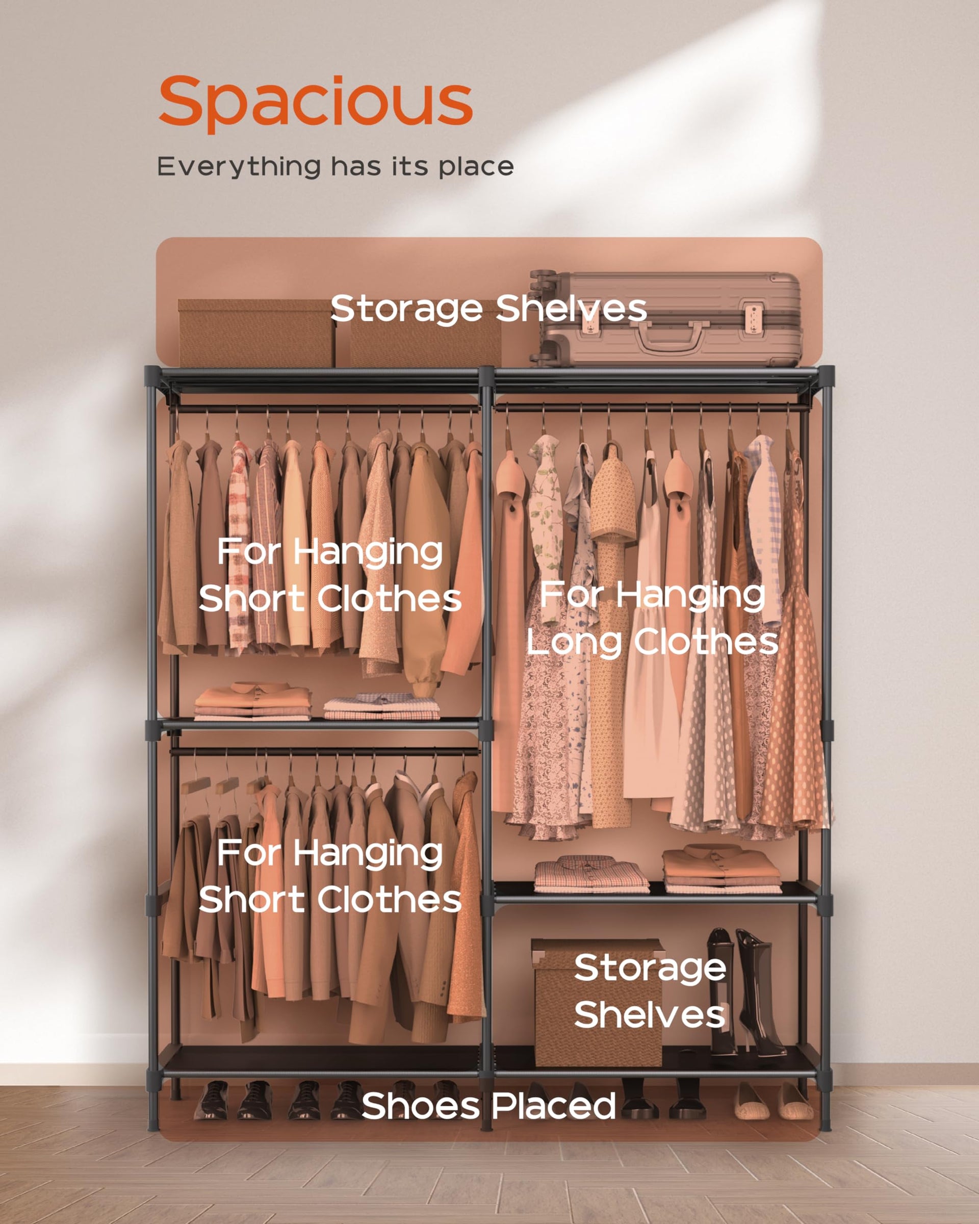 Clothes Rack Portable Closet
