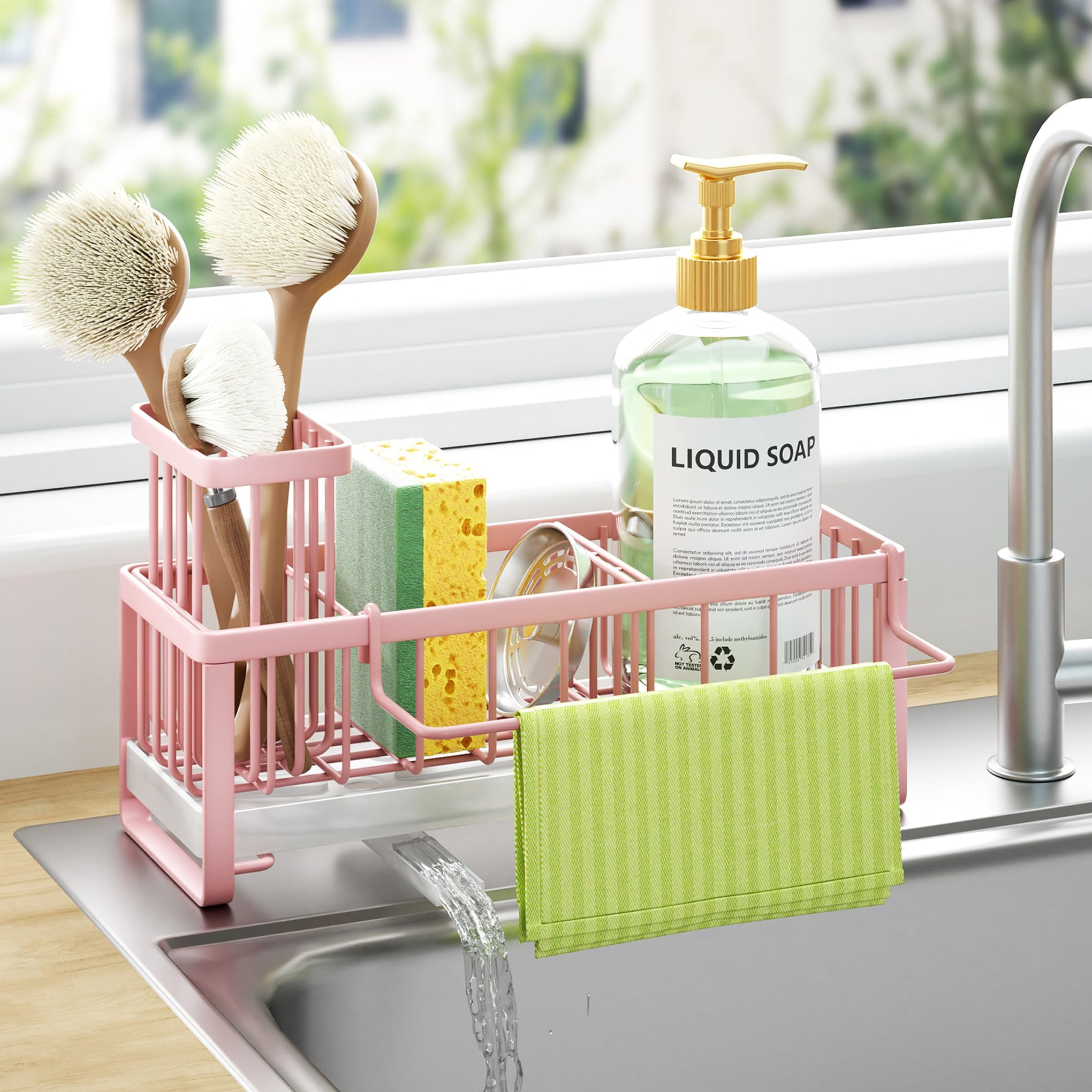 Sponge Holder for Kitchen Sink