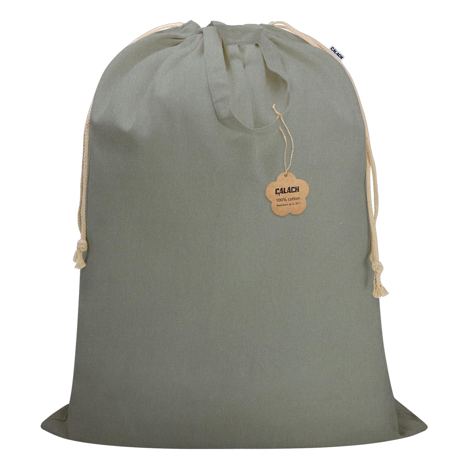 Cotton Canvas Laundry Bag 33"Wx 35"H