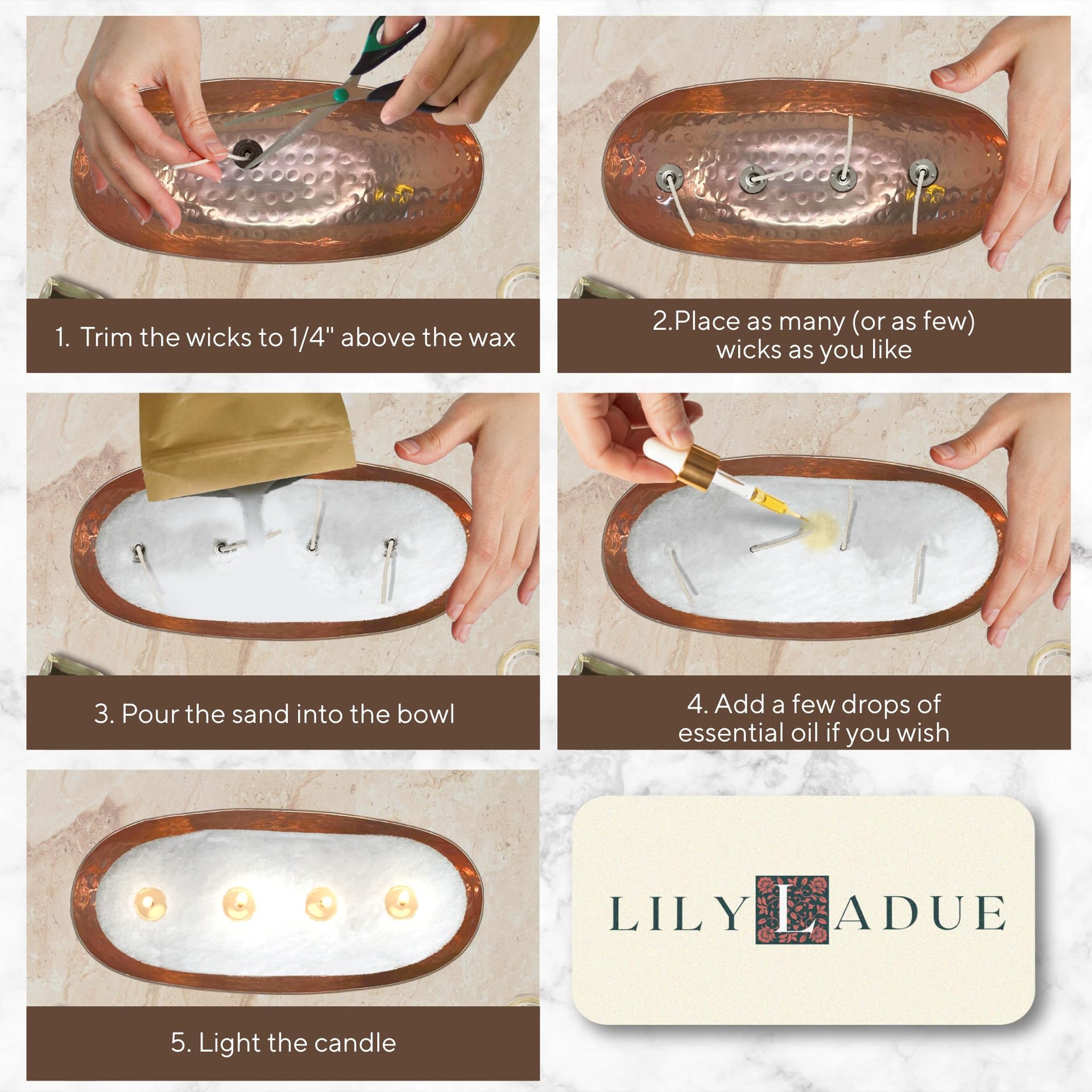 Sand Candle Kit (24 Count)