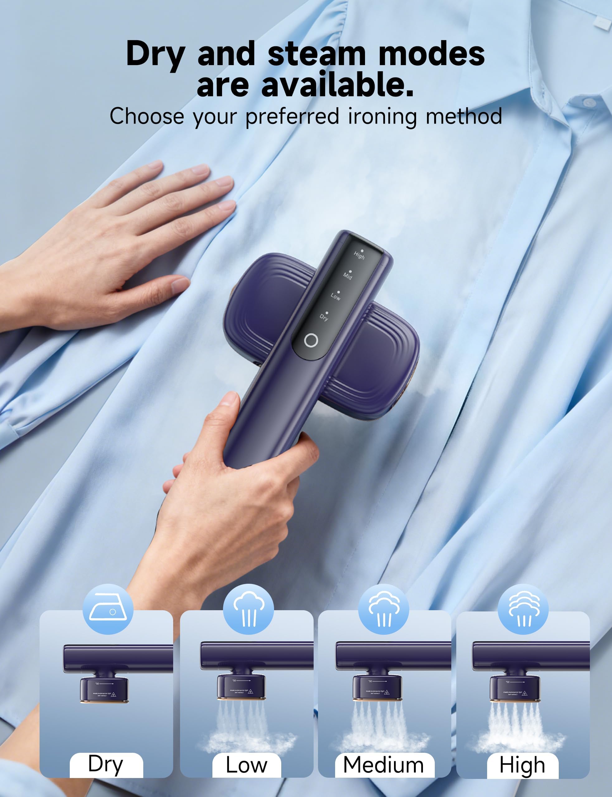 Portable Travel Steamer for Clothes