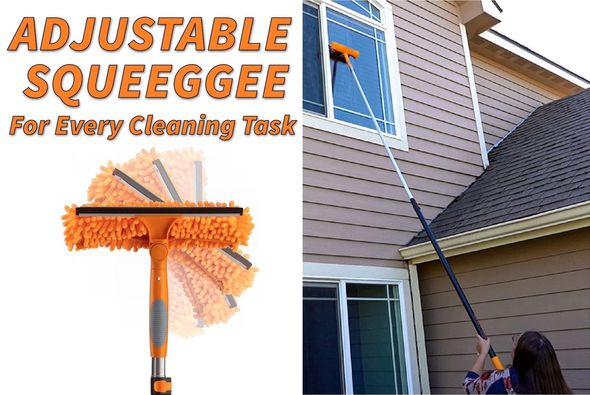 36 Foot High Reach Telescoping Duster Kit with 5