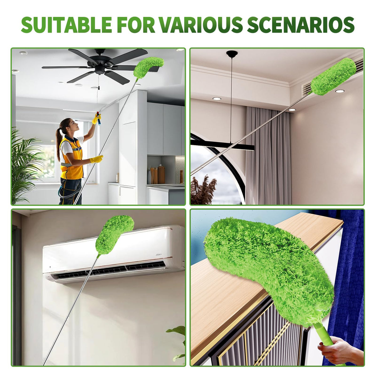 Cobweb Duster with Extension Pole