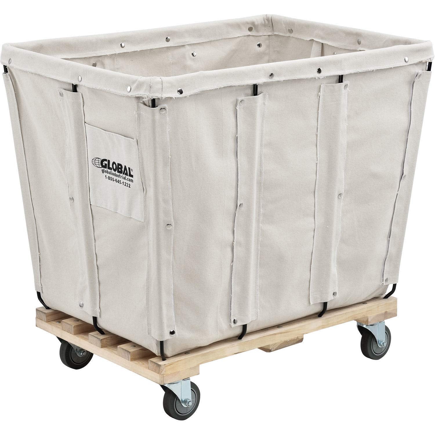 12 Bushel Canvas Basket Bulk Truck